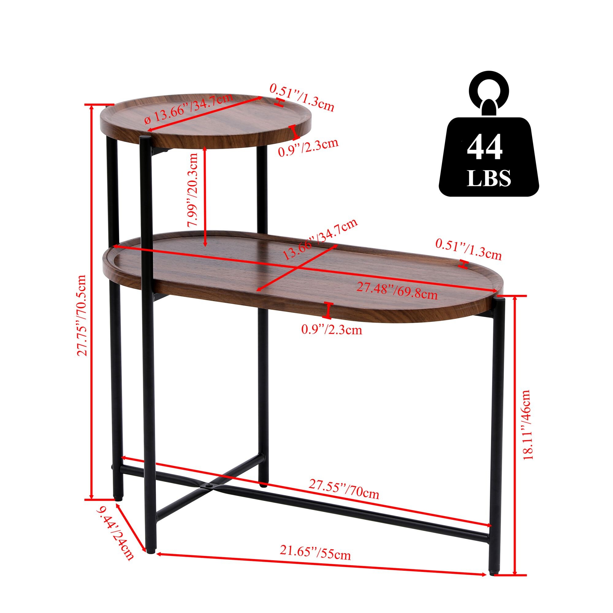 Clihome CW-HW60167CF Coffee-Tables - View #5