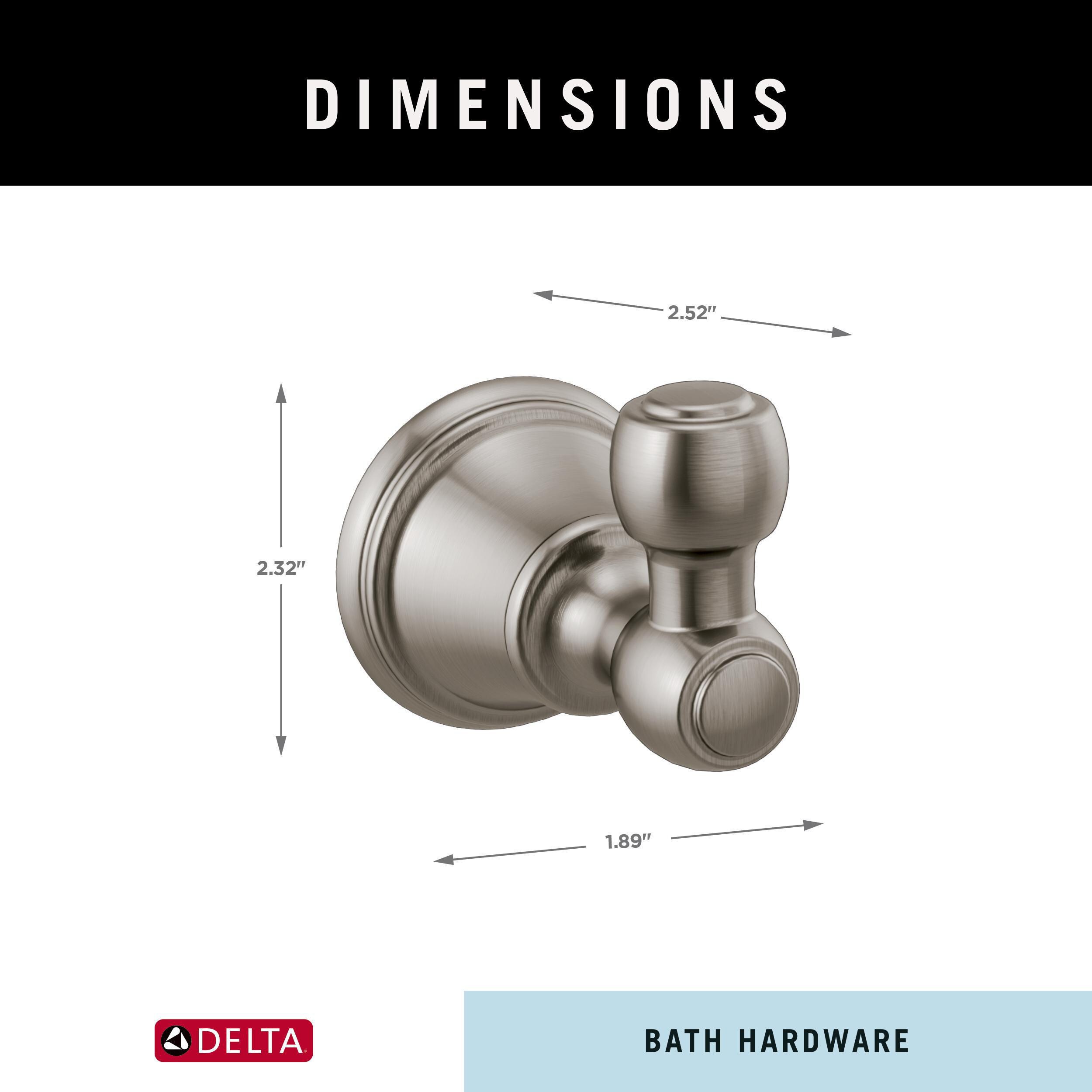 Delta 73235-SS Robe-Hooks - View #4