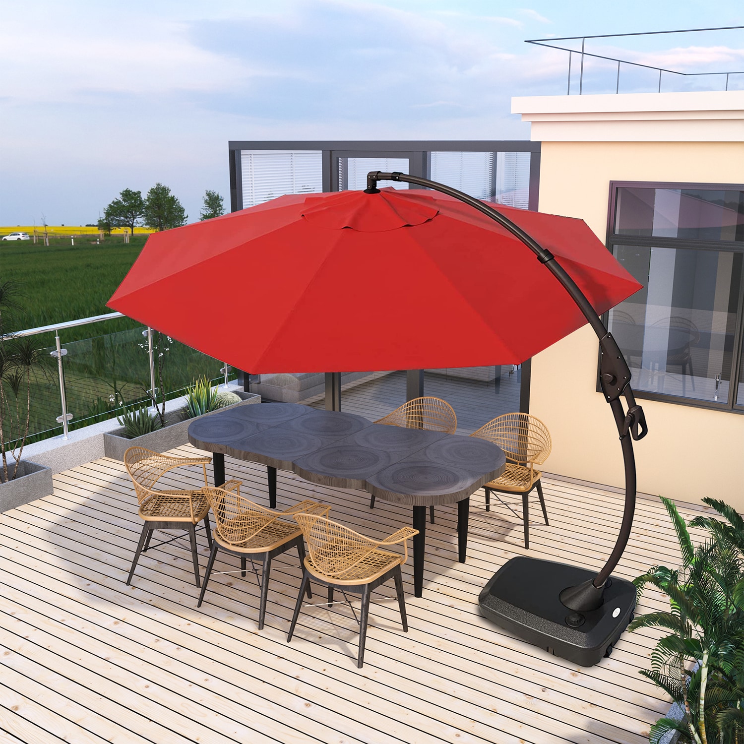 BANSA ROSE LLZY0401 Umbrellas-2 - View #6