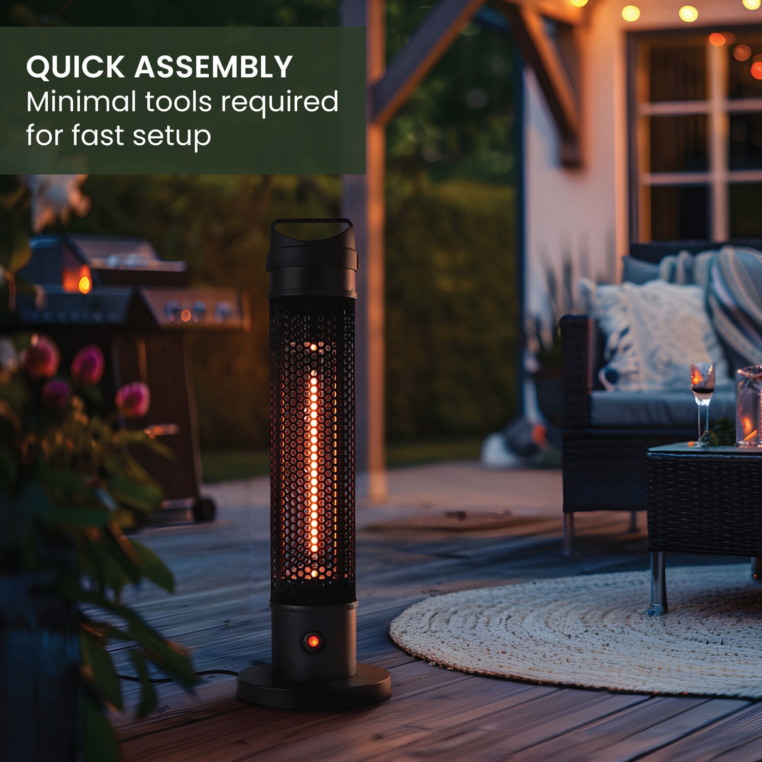 Hanover HAN1056IC-BLK Outdoor-Electric-Patio-Heaters - View #7