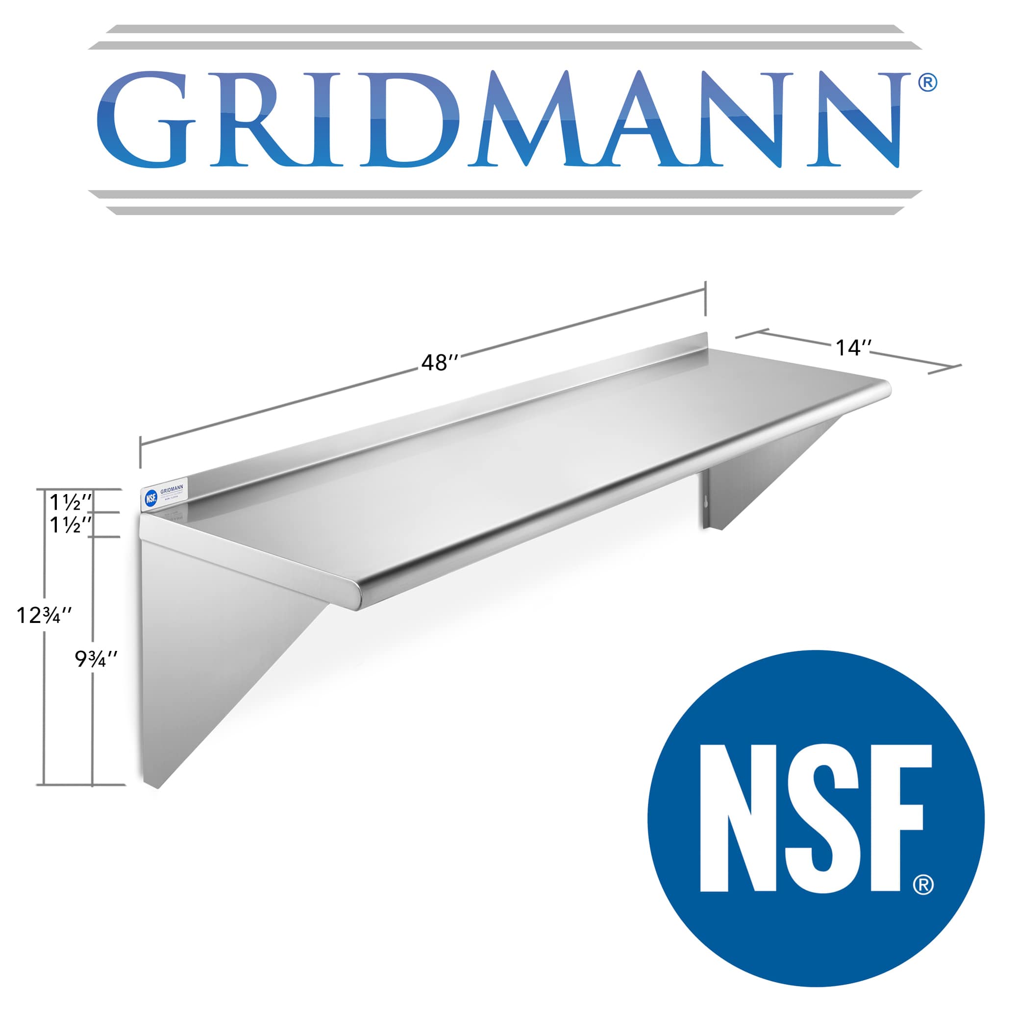 GRIDMANN GR45-SH1448. Free-Standing-Shelving - View #5