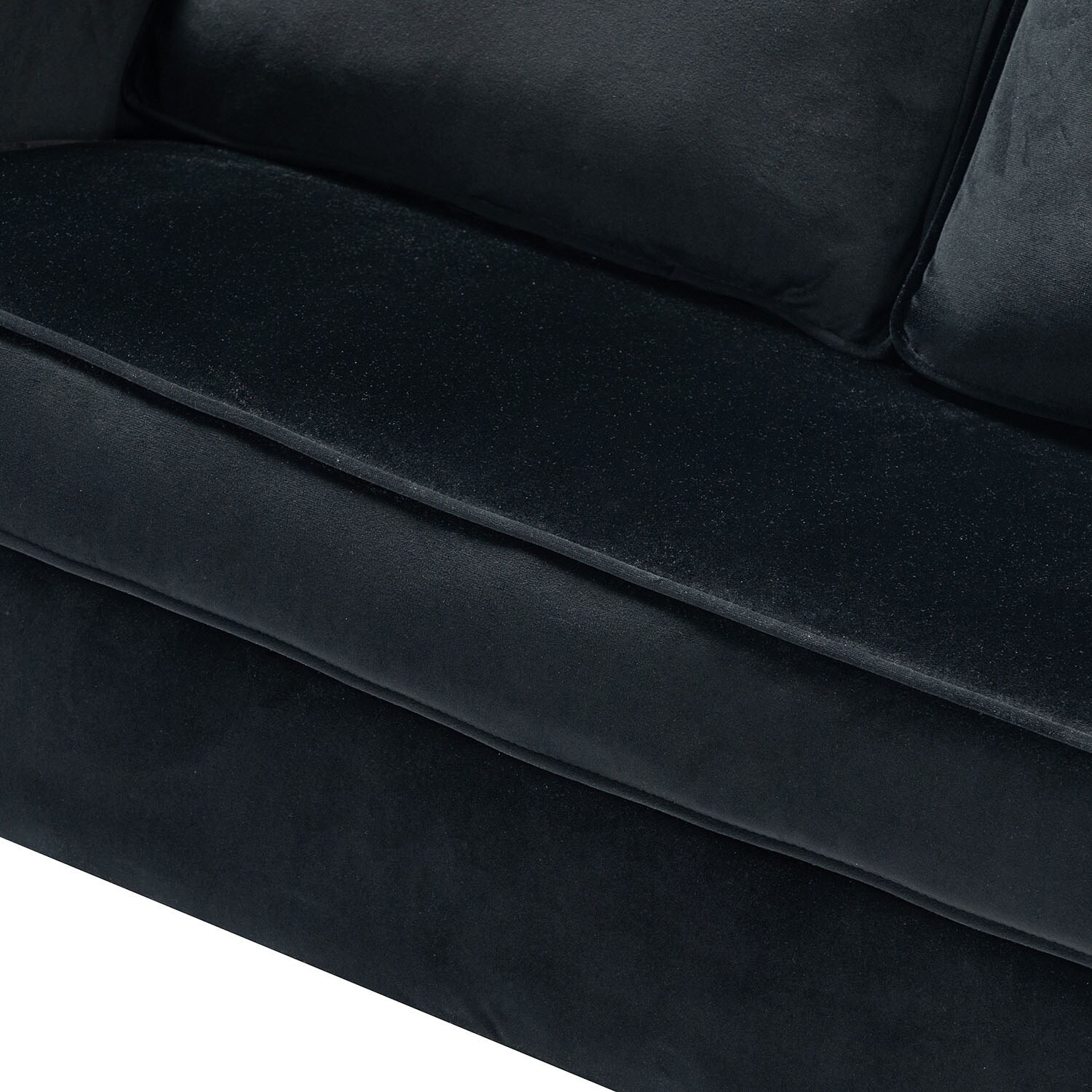 14 Karat Home SFMSY0083-BLACK Sofas-Loveseats - View #7