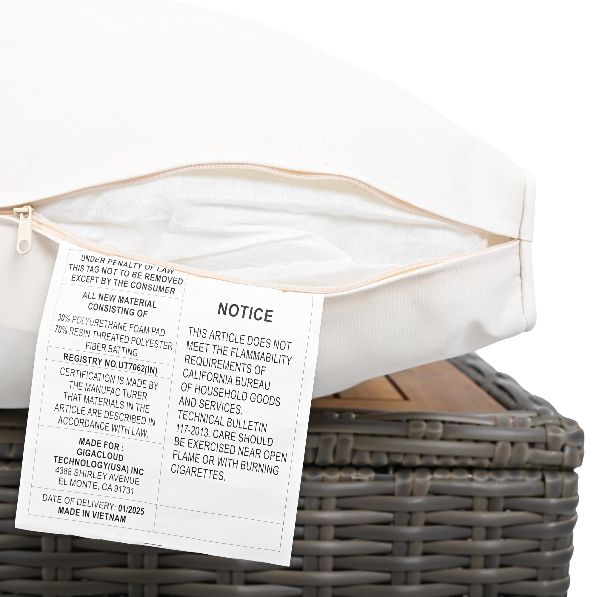 SINOFURN SYB260079BG Patio-Sofas-Daybeds - View #3