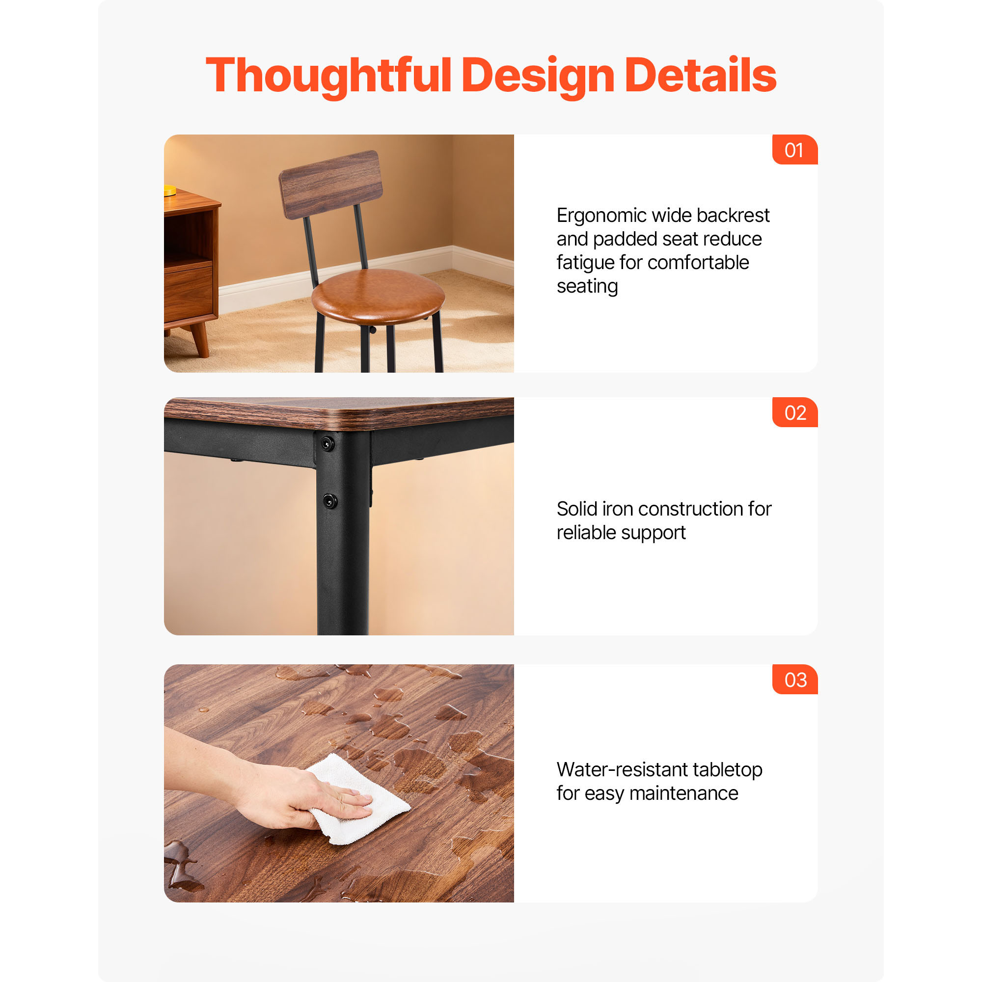GIVIMO LW102GIVSS3781 Dining-Tables - View #6