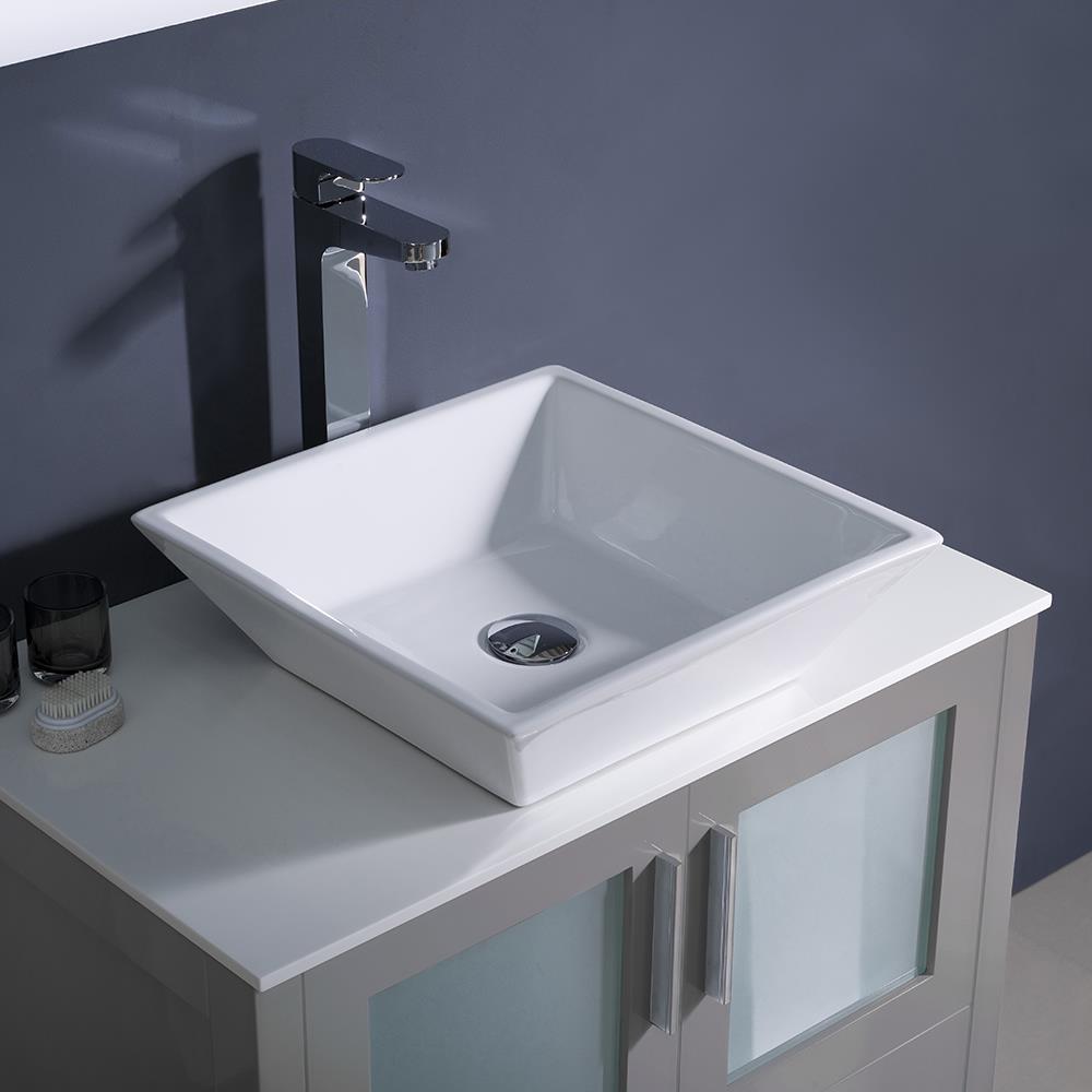 Fresca FVN6230GR-VSL Bath-Vanity-Combo - View #5