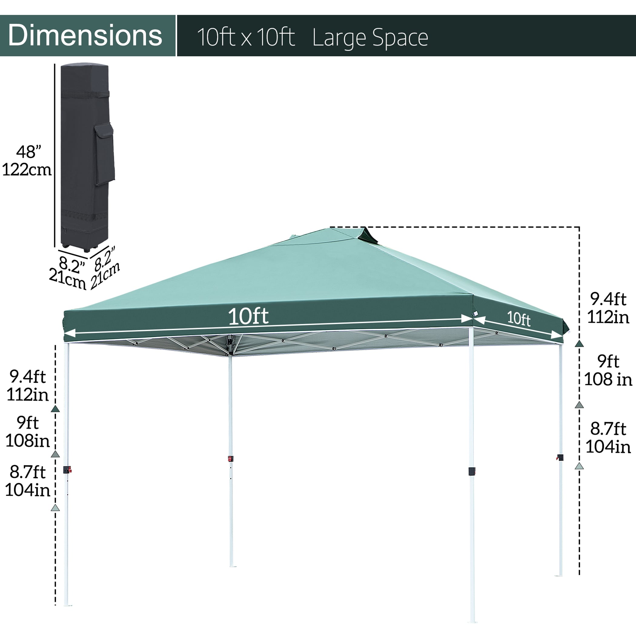 Unity UF-PCT-KQ Canopies-Sl - View #2