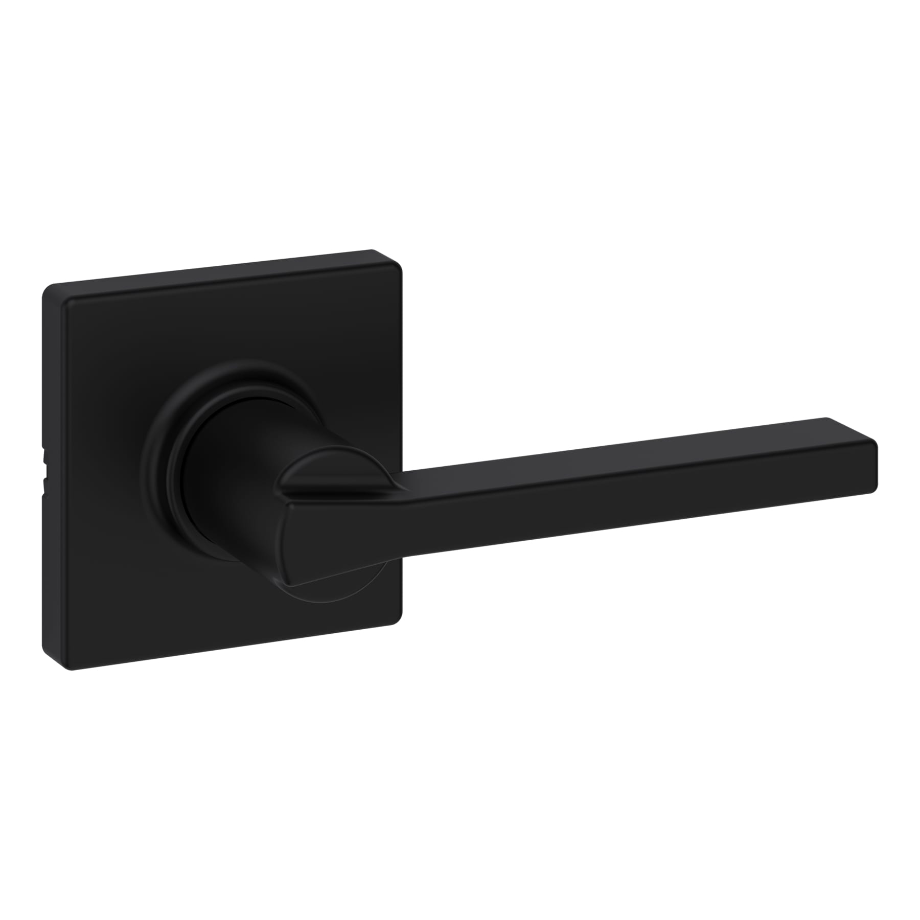 Kwikset 92001-655 Casey Matte Black Interior Hall/Closet Passage Door Handle
