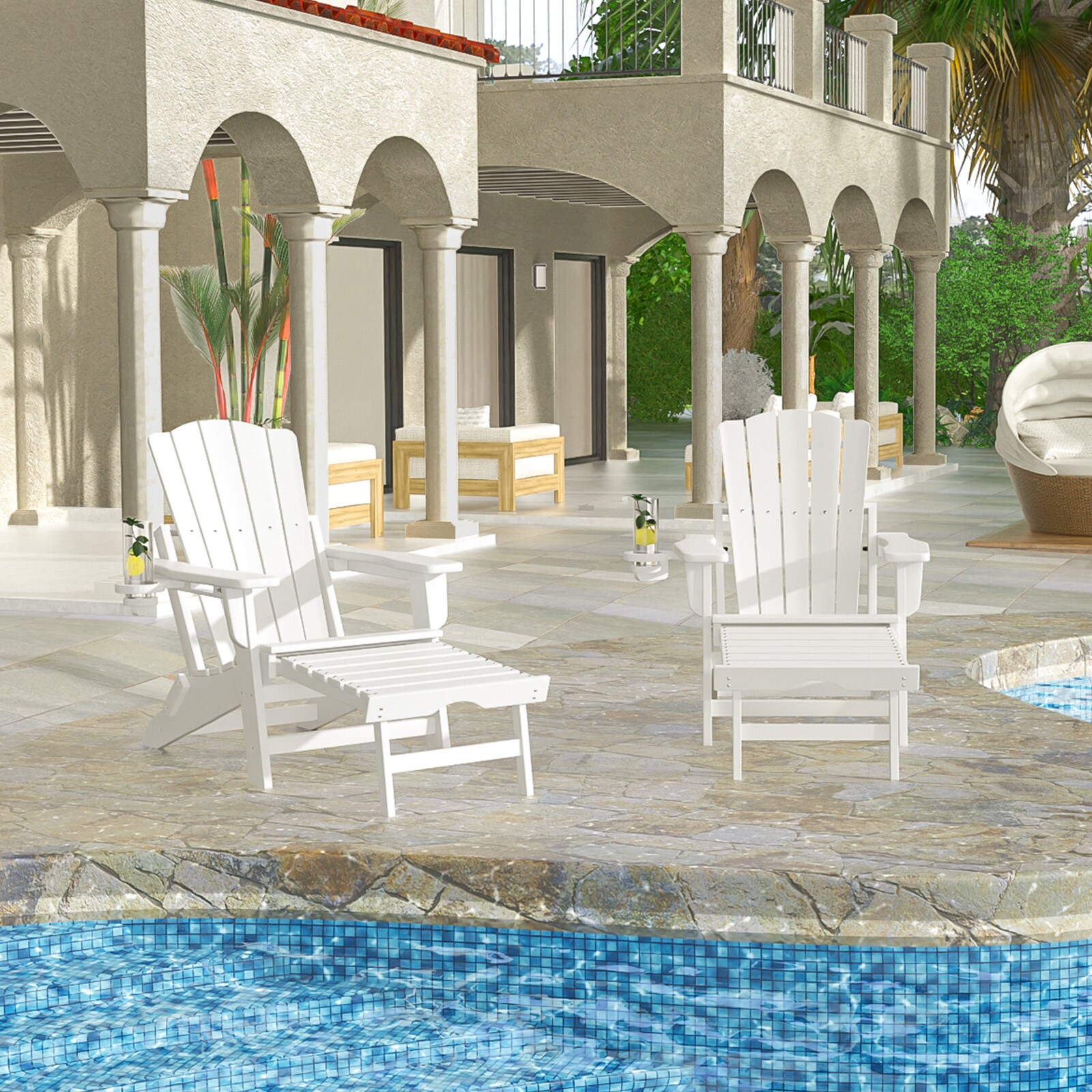 GARSING AC-WHITE Patio-Chairs - View #5