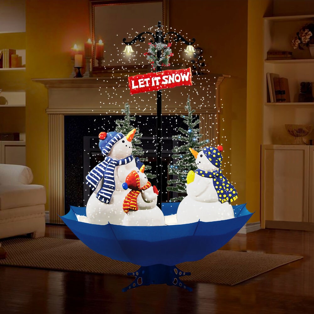 Fraser Hill Farm FSSM075A-BLU Table-Christmas-Decorations - View #6
