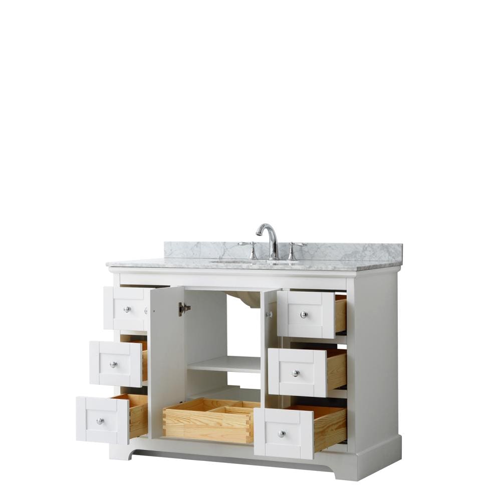Wyndham Collection WCV232348SWHCMUNOMXX Bath-Vanity-Combo - View #2