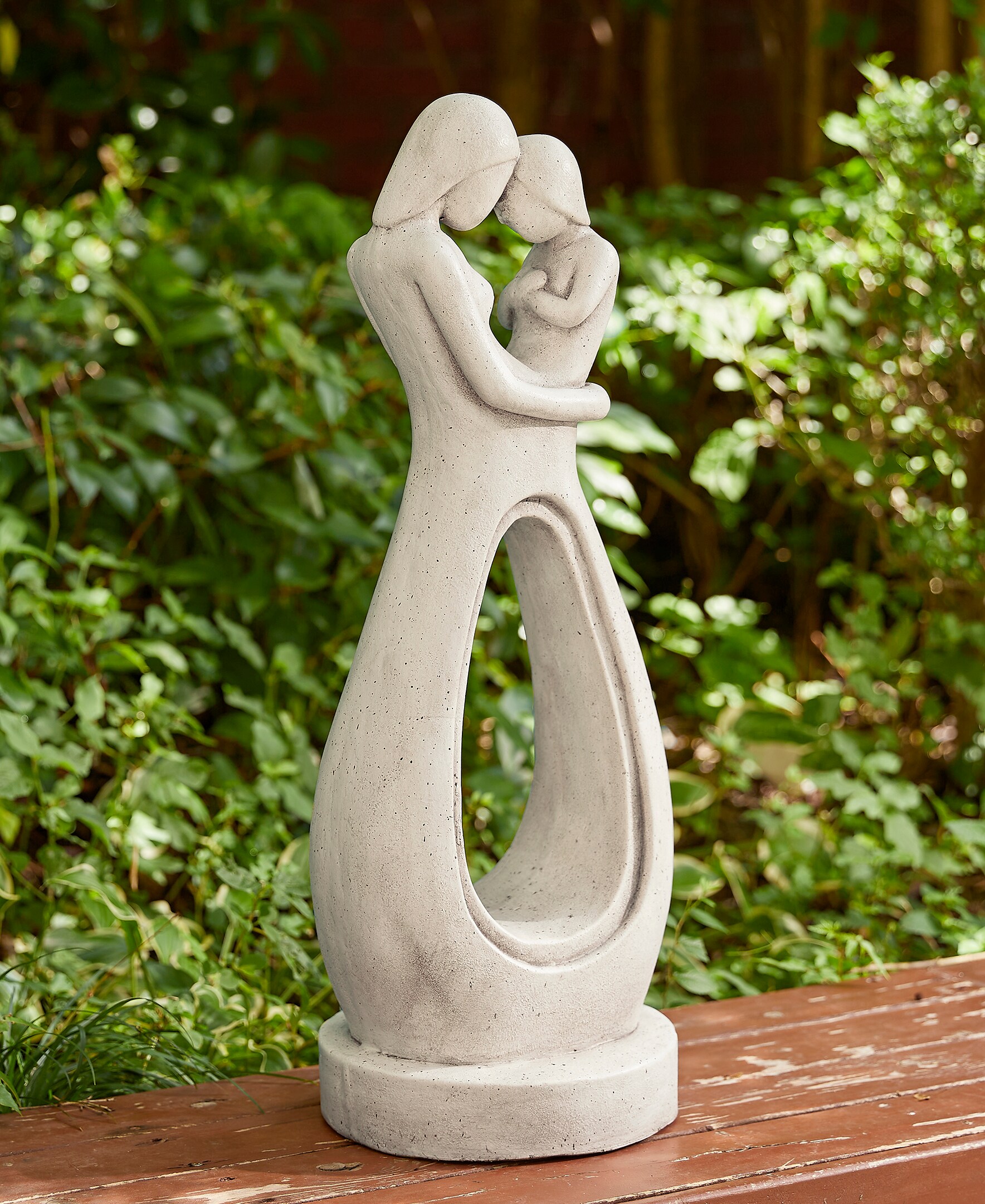 Glitzhome 2025400087 Garden-Statue - View #7