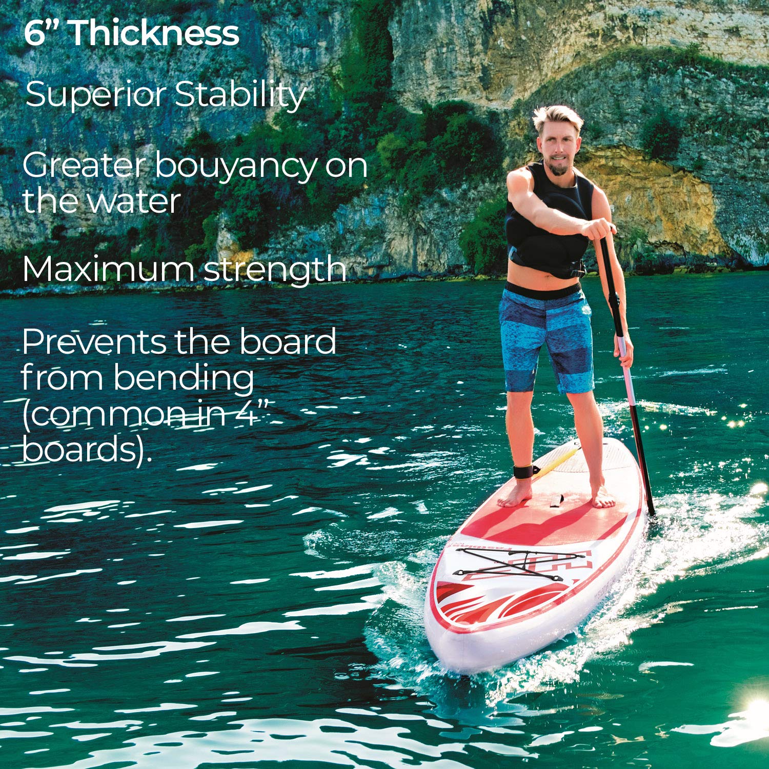 Bestway Hydro Force Inflatable Stand Up Paddle Board 1 at Lowes.com