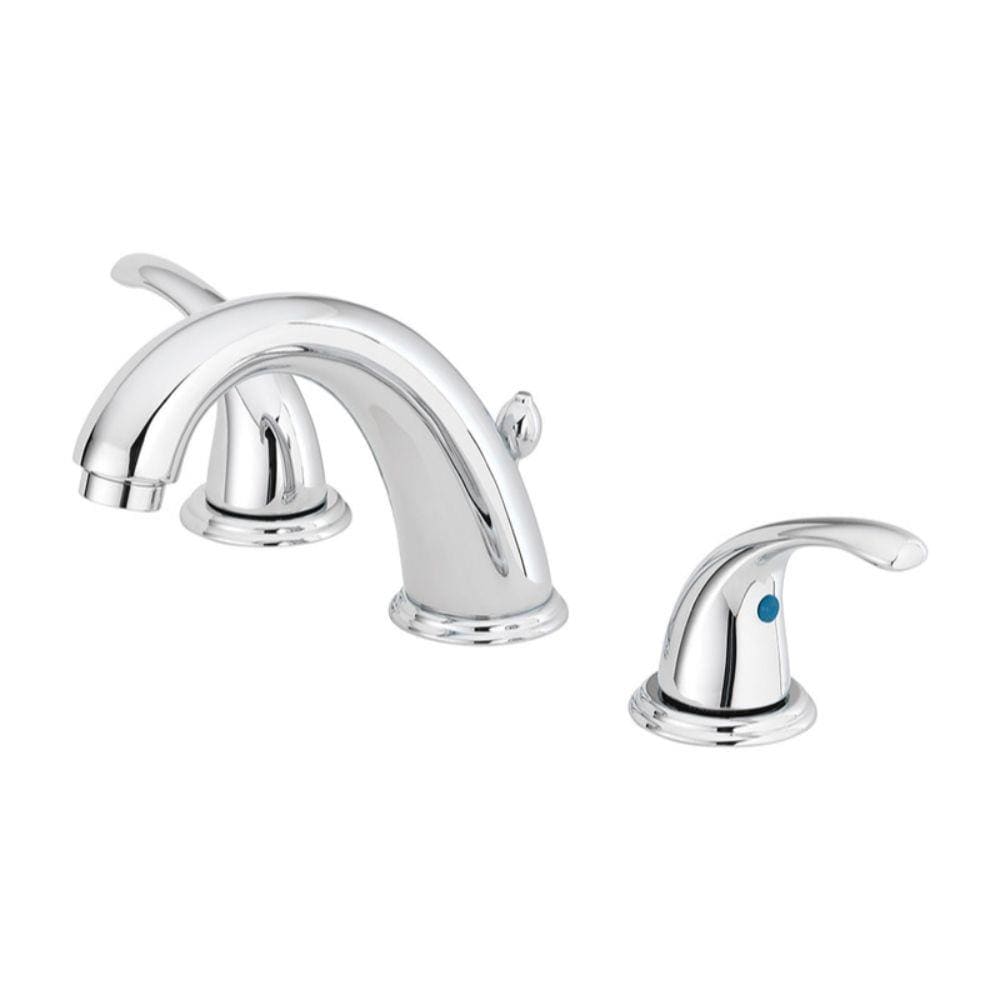 OakBrook Coastal Chrome 2Handle Widespread WaterSense Bathroom Sink