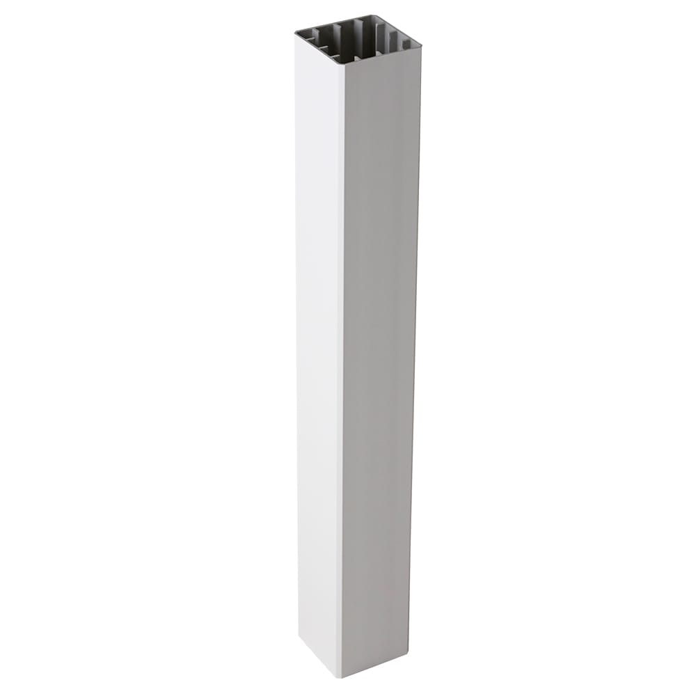 Fiberon Symmetry 5.1-in Tranquil White Composite Deck Post Sleeve in ...