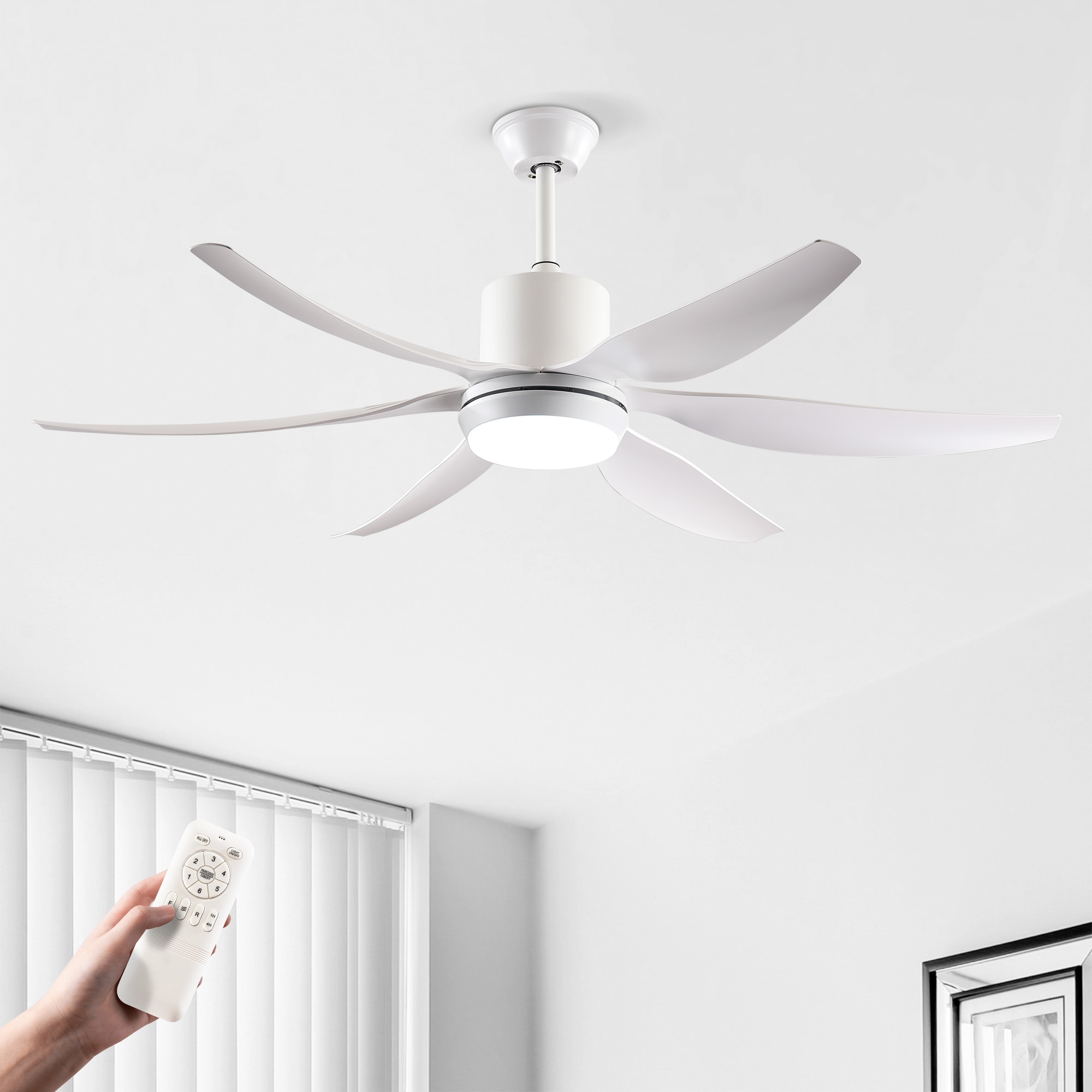 YOTOO 56WH-3020WH-1L Ceiling-Fans - View #4