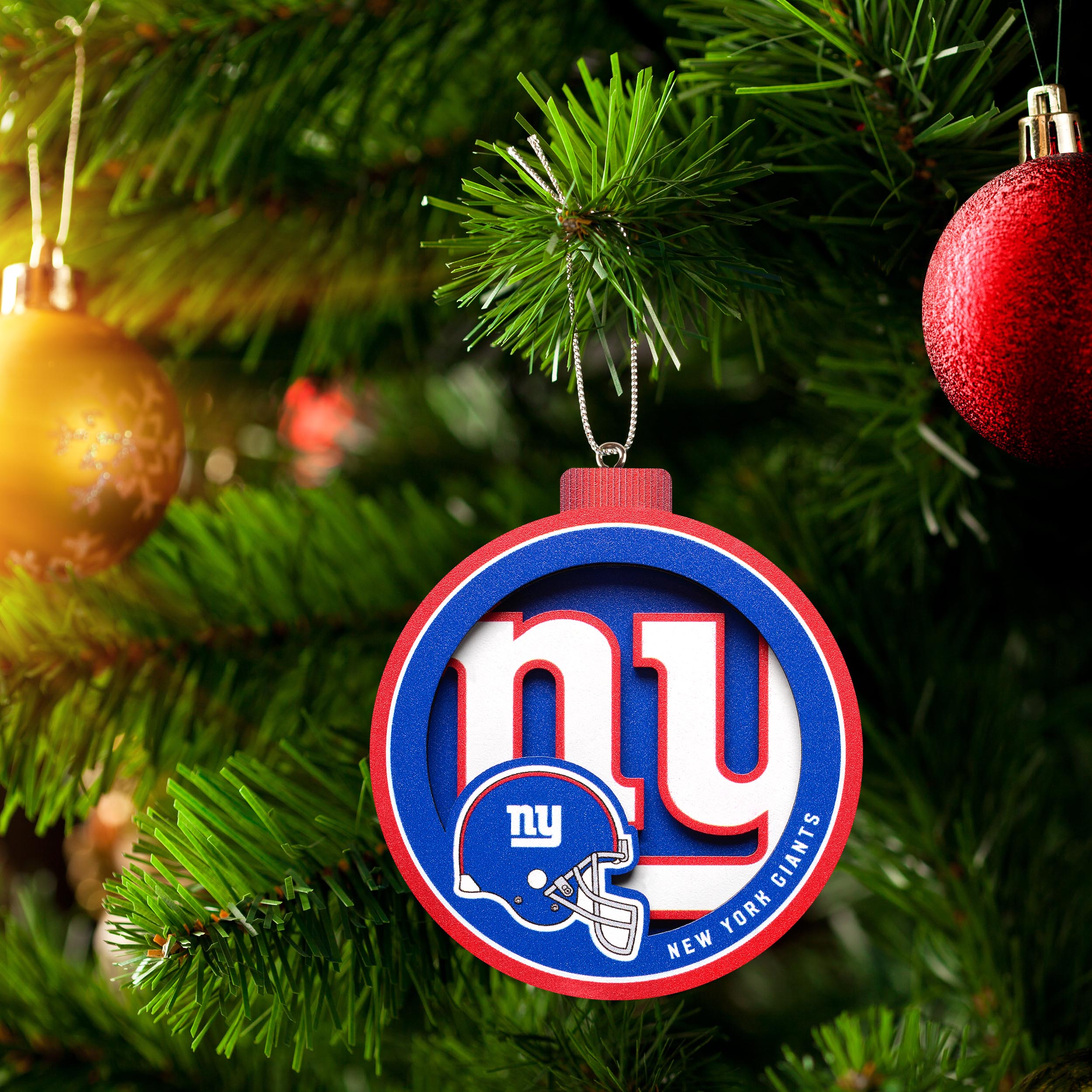 New York Giants Christmas Decorations at