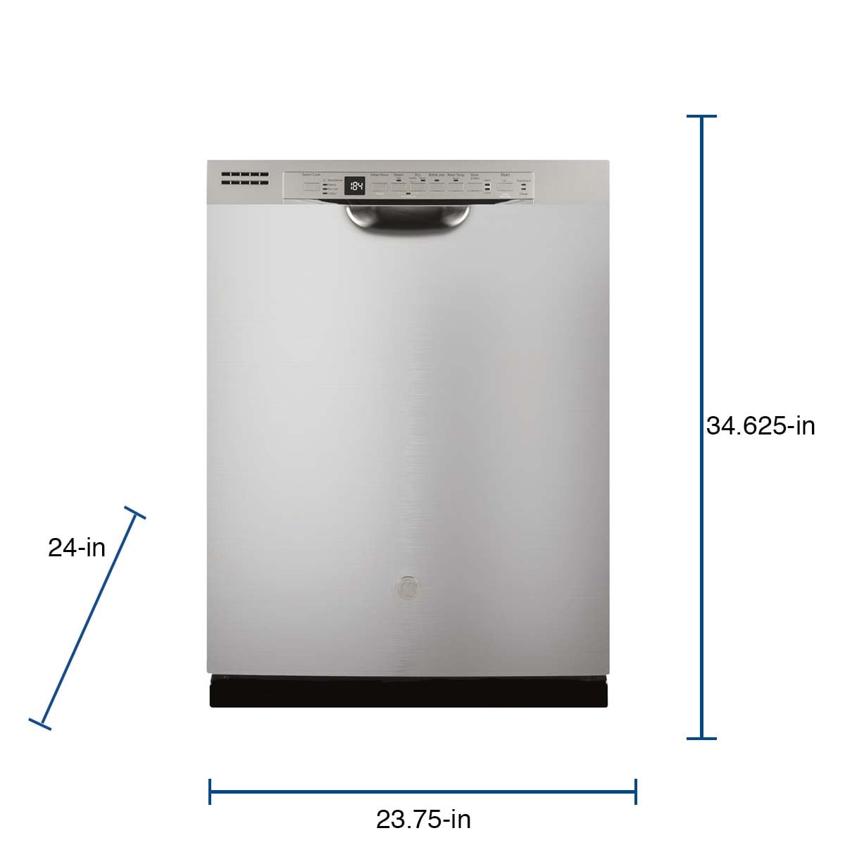 GDP630PYRFS by GE Appliances - GE® ENERGY STAR® Top Control with Plastic  Interior Dishwasher with Sanitize Cycle & Dry Boost