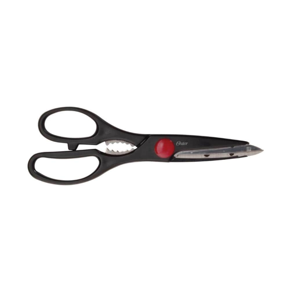 Oster Granger 2 Piece 9 inch Stainless Steel Multi-Purpose Scissors with Magnetic Holder