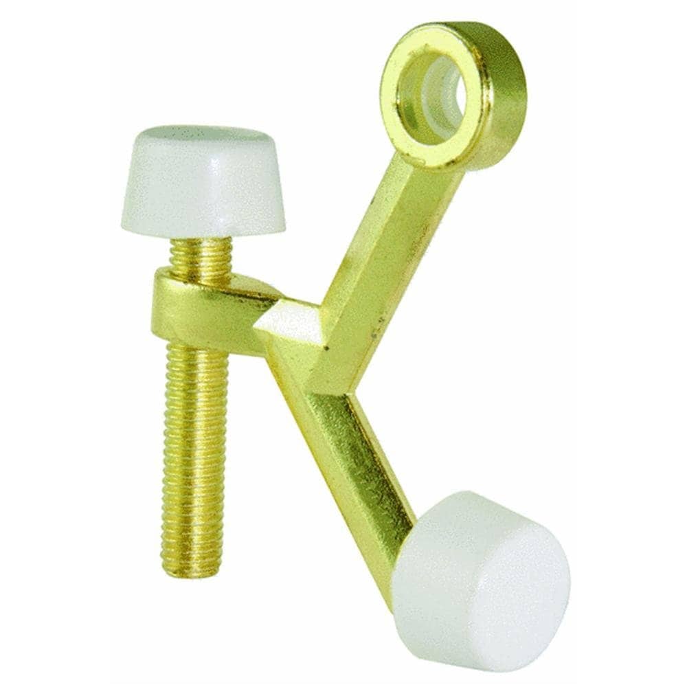 Ultra Faucets U ULTRA HARDWARE 61720 3-inch Polished Brass Hinge Pin Door Stop
