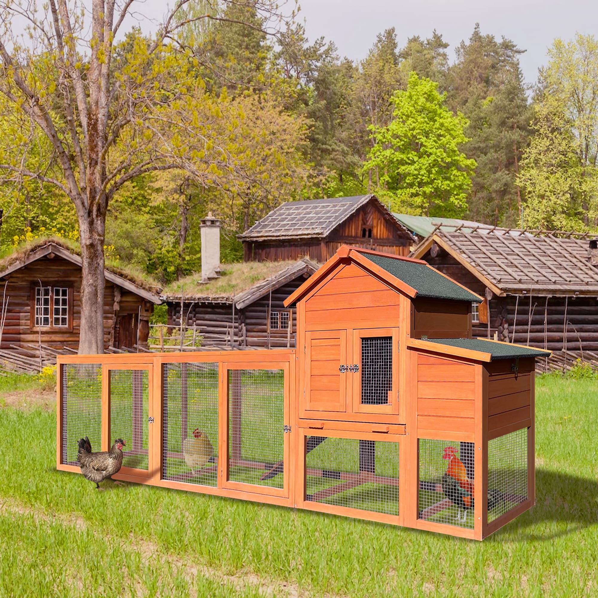 Gaierptone CRX3KY7PKAJ Chicken-Coops-Rabbit-Hutches - View #2