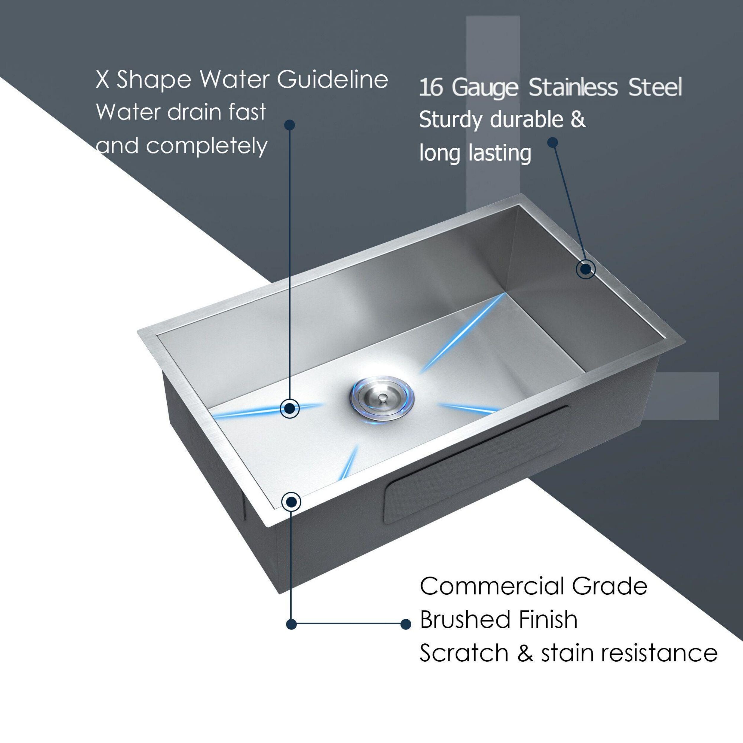 LIVIZA TLY-SS360865 Kitchen-Sinks - View #4