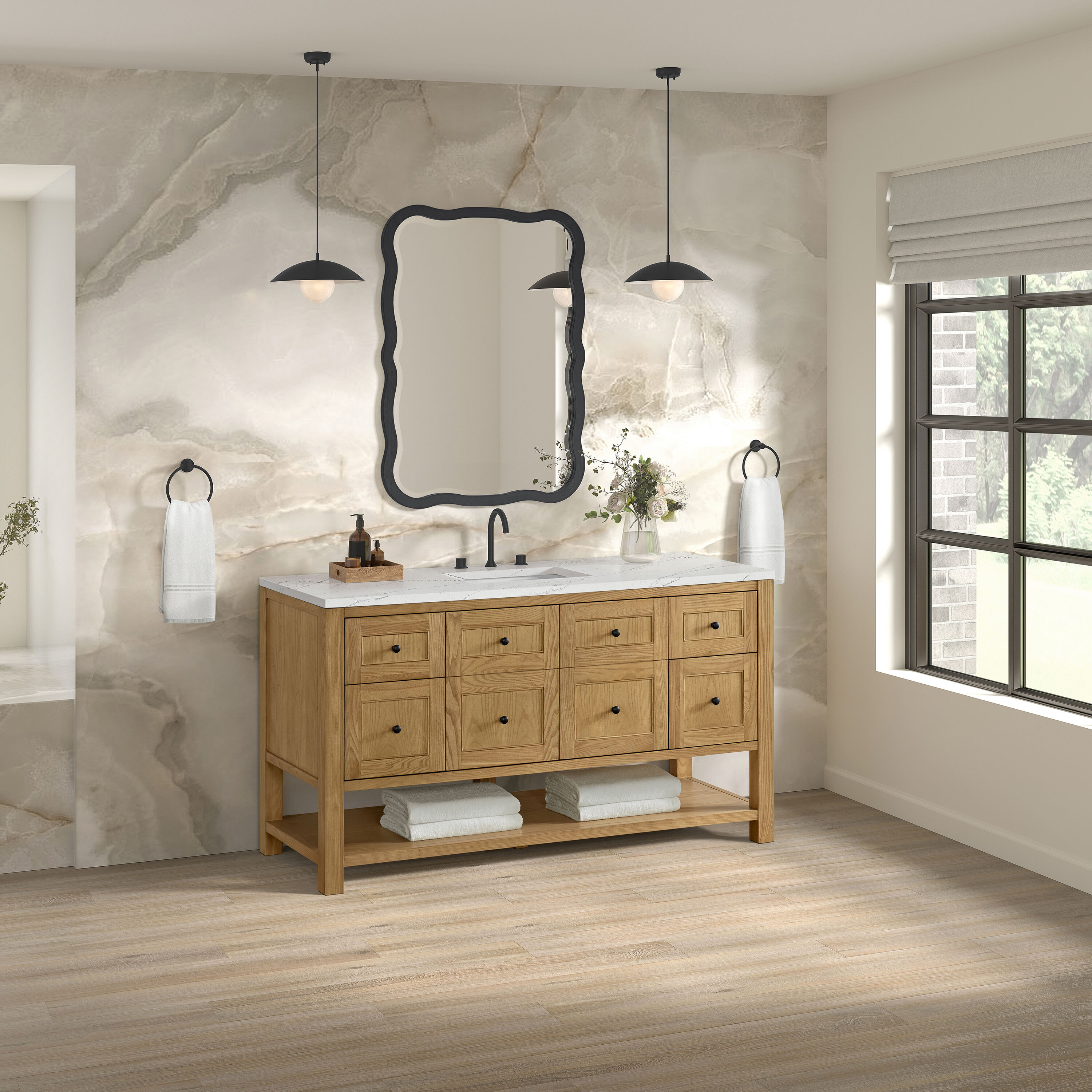 James Martin Vanities 330-V60S-LNO-3ENC Bath-Vanity-Combo - View #3