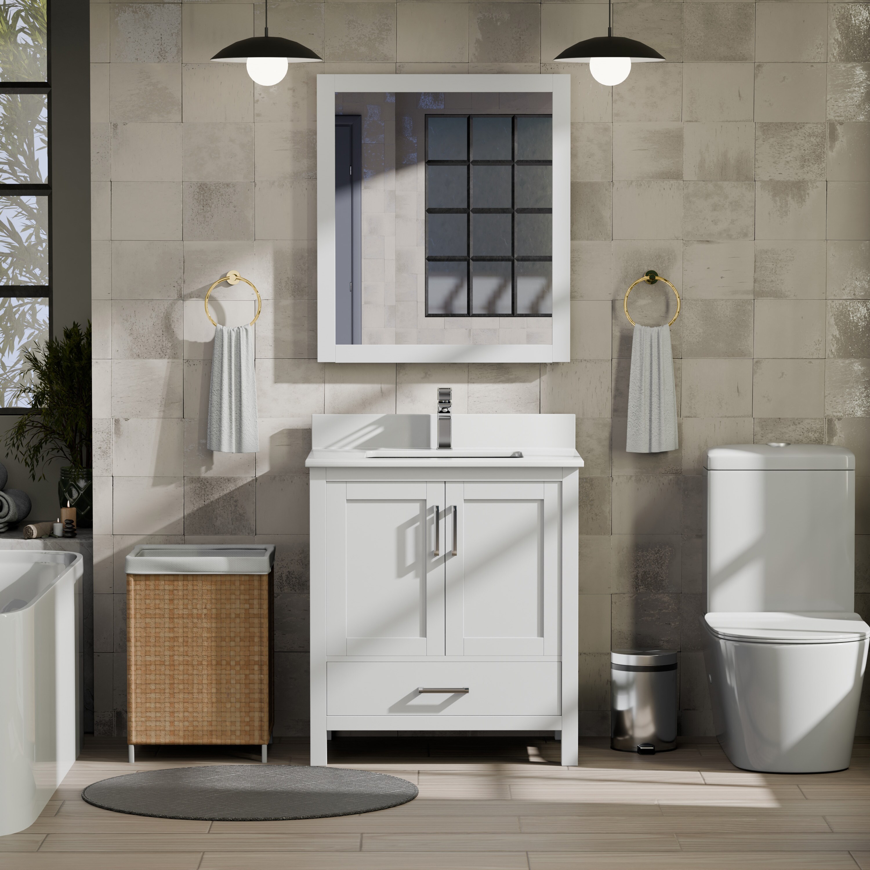 Lexora LVJ30SA310 Bath-Vanity-Combo - View #2