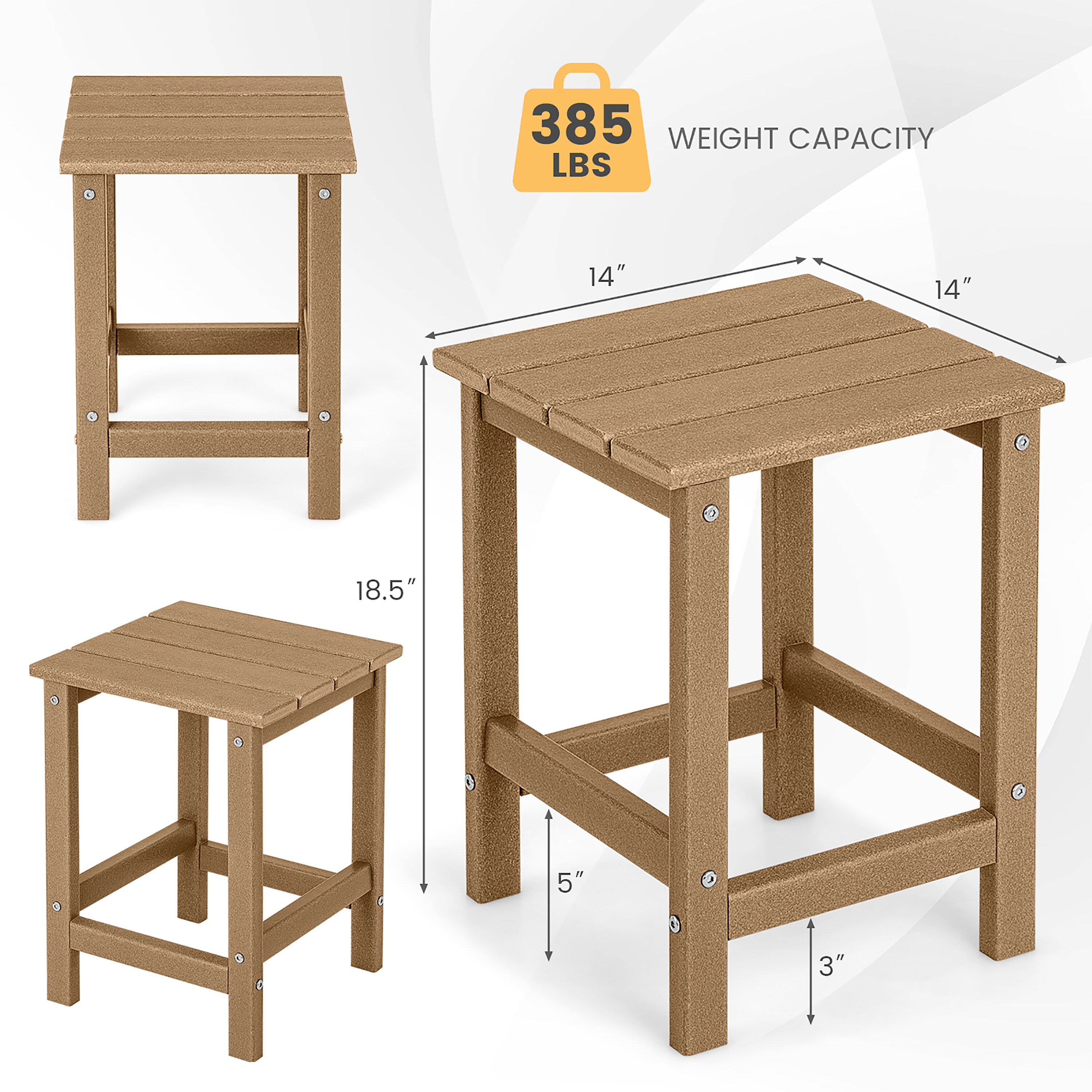 Costway NP10939CF Patio-Tables - View #9