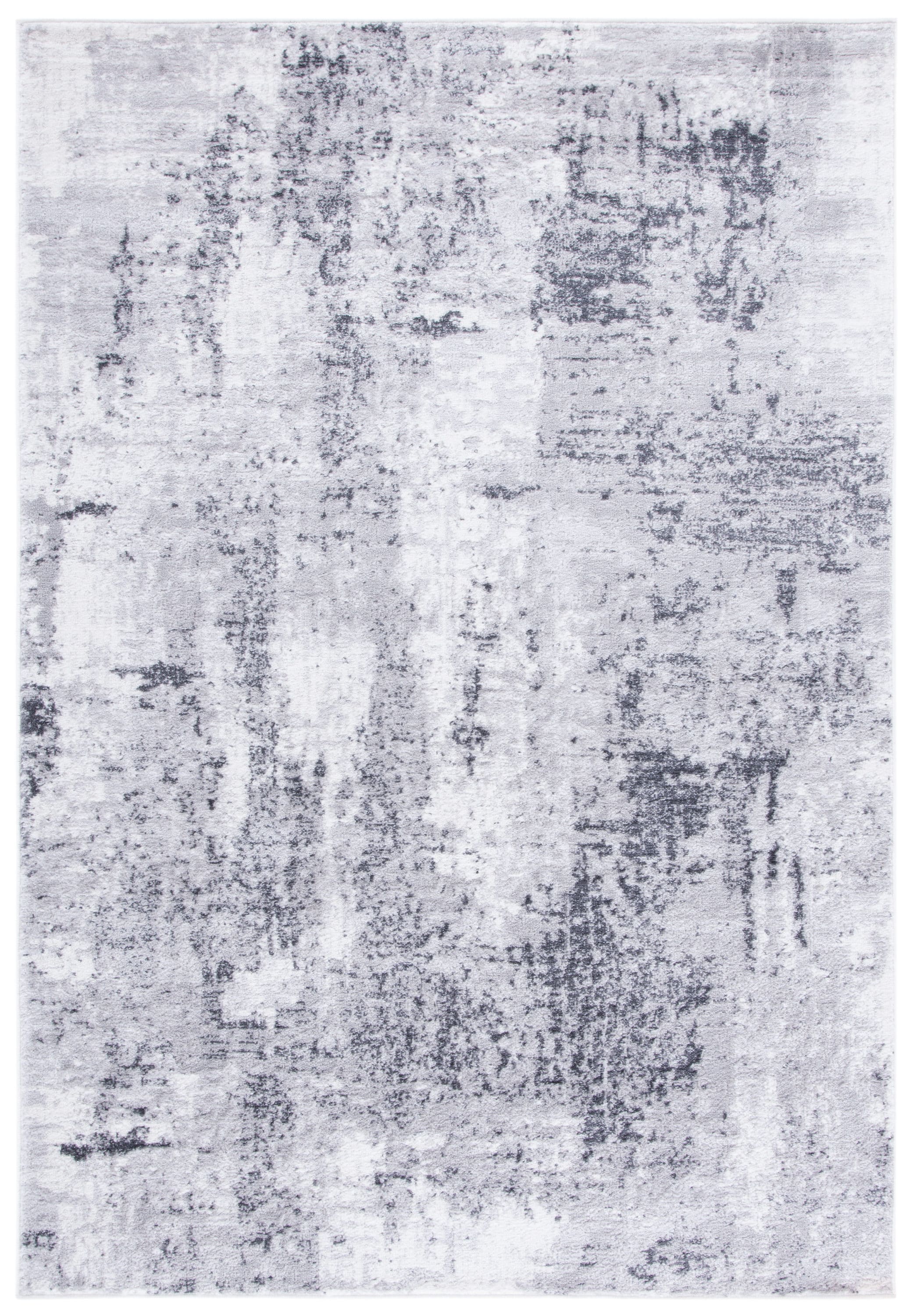 Safavieh ALA777F-6 Amelia Graine 6 x 9 (ft) Loomed Polypropylene Gray/Ivory Rectangular Indoor Distressed/Overdyed Bohemian/Eclectic Area rug