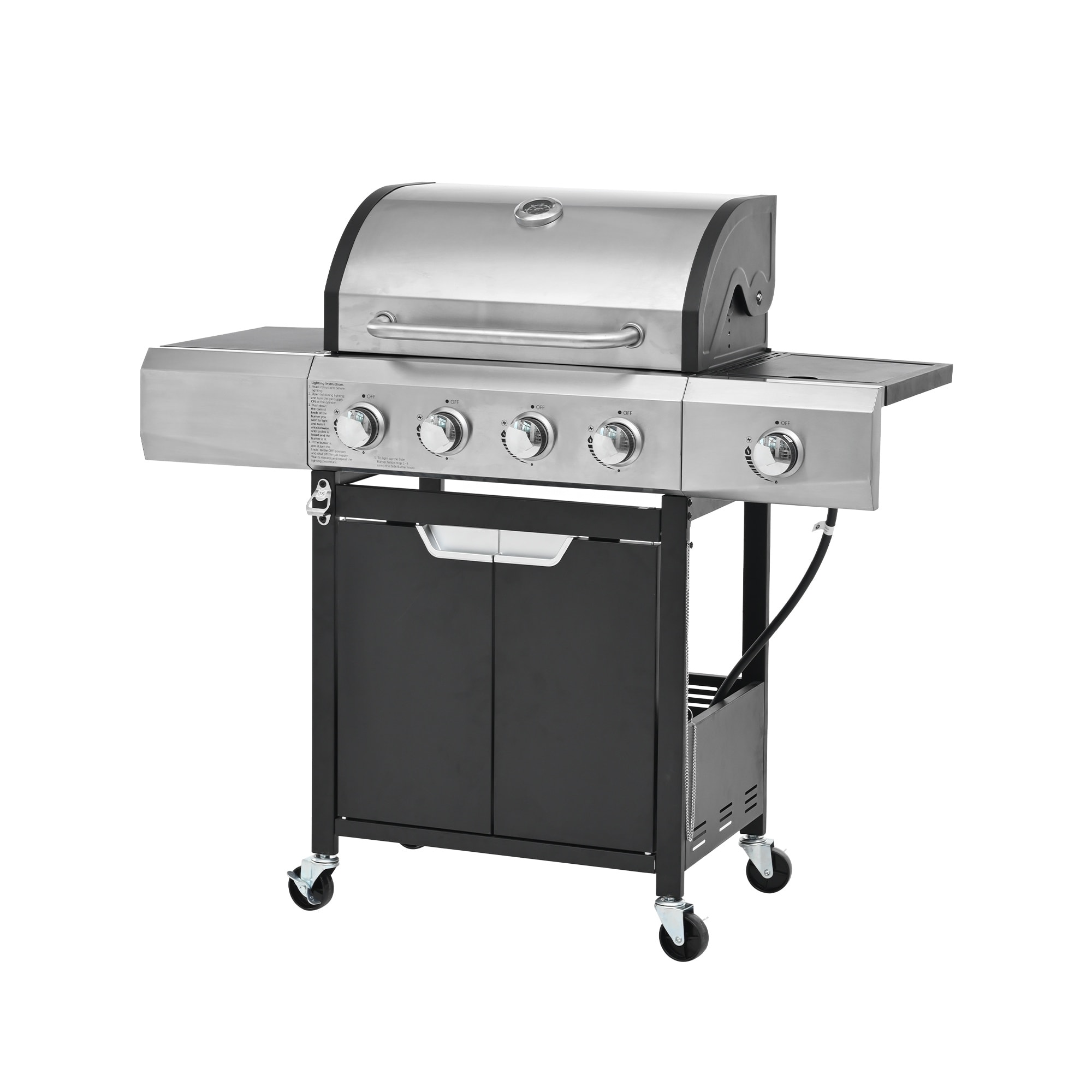 Lycvki CP14 Grills 47.24-Inches x 17.3-Inches Round Stainless steel Grilling grate
