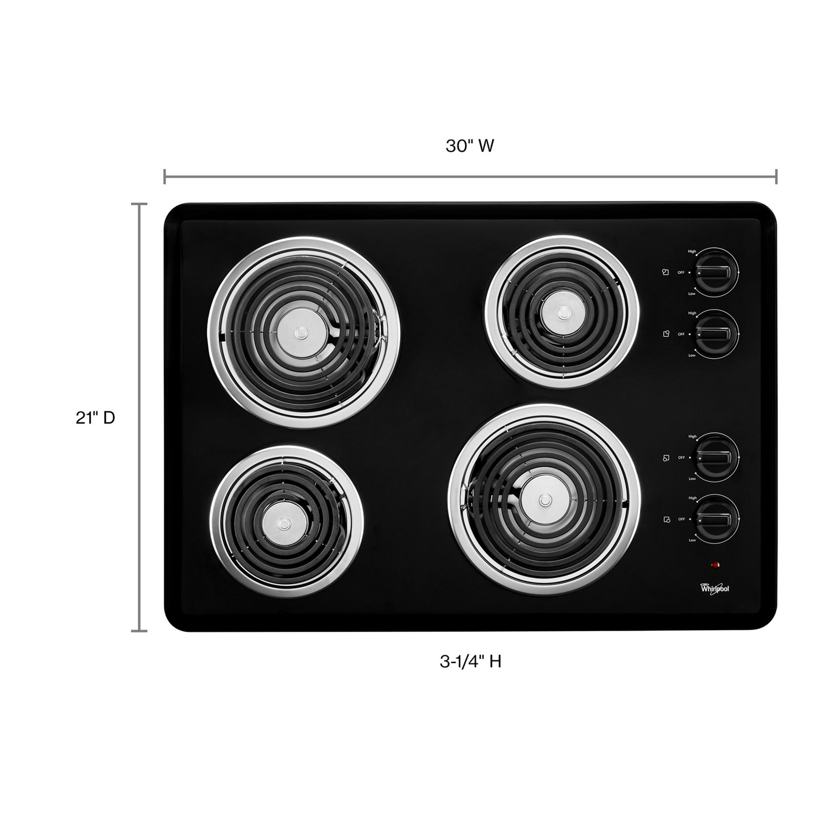 Double Electric Burner Cooktop with Adjustable Temperature - Model - 34115