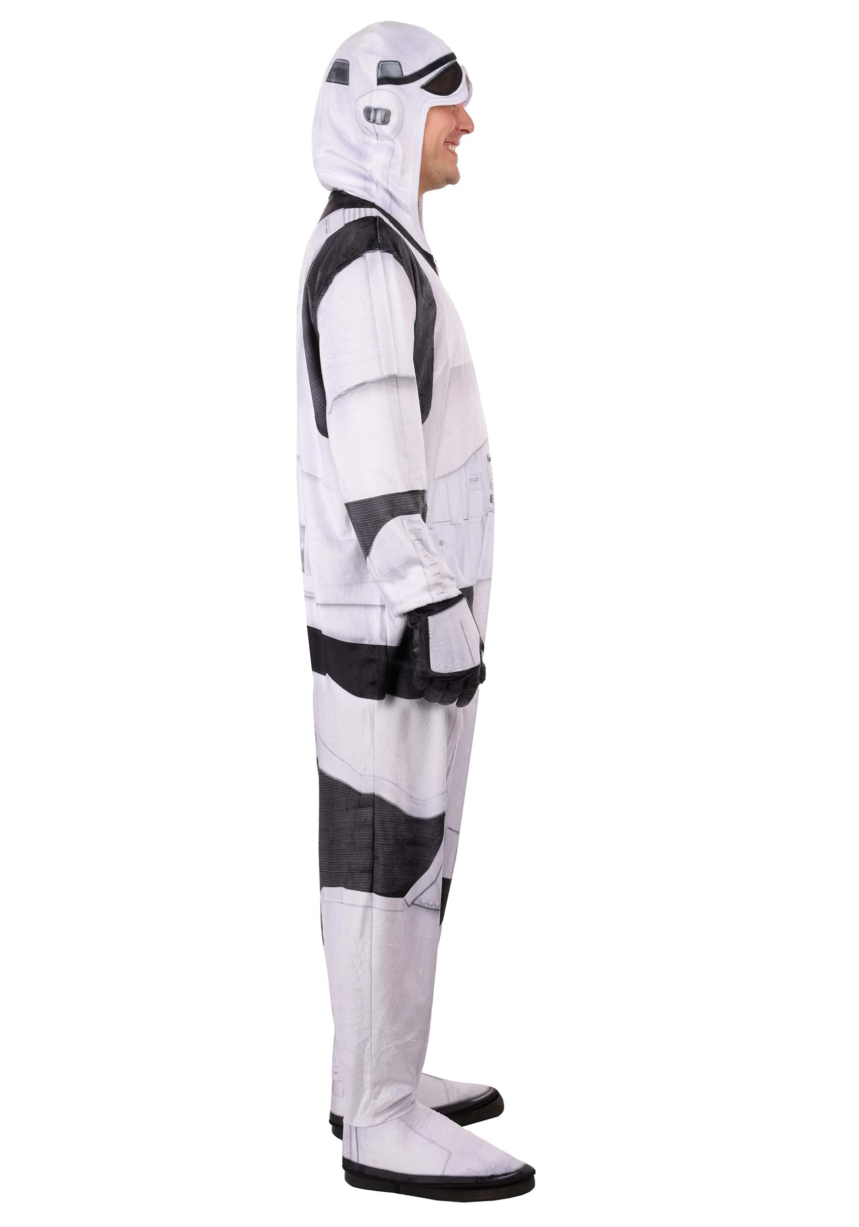 Jazwares Deluxe Star Wars Stormtrooper Adult Costume Onesie Star