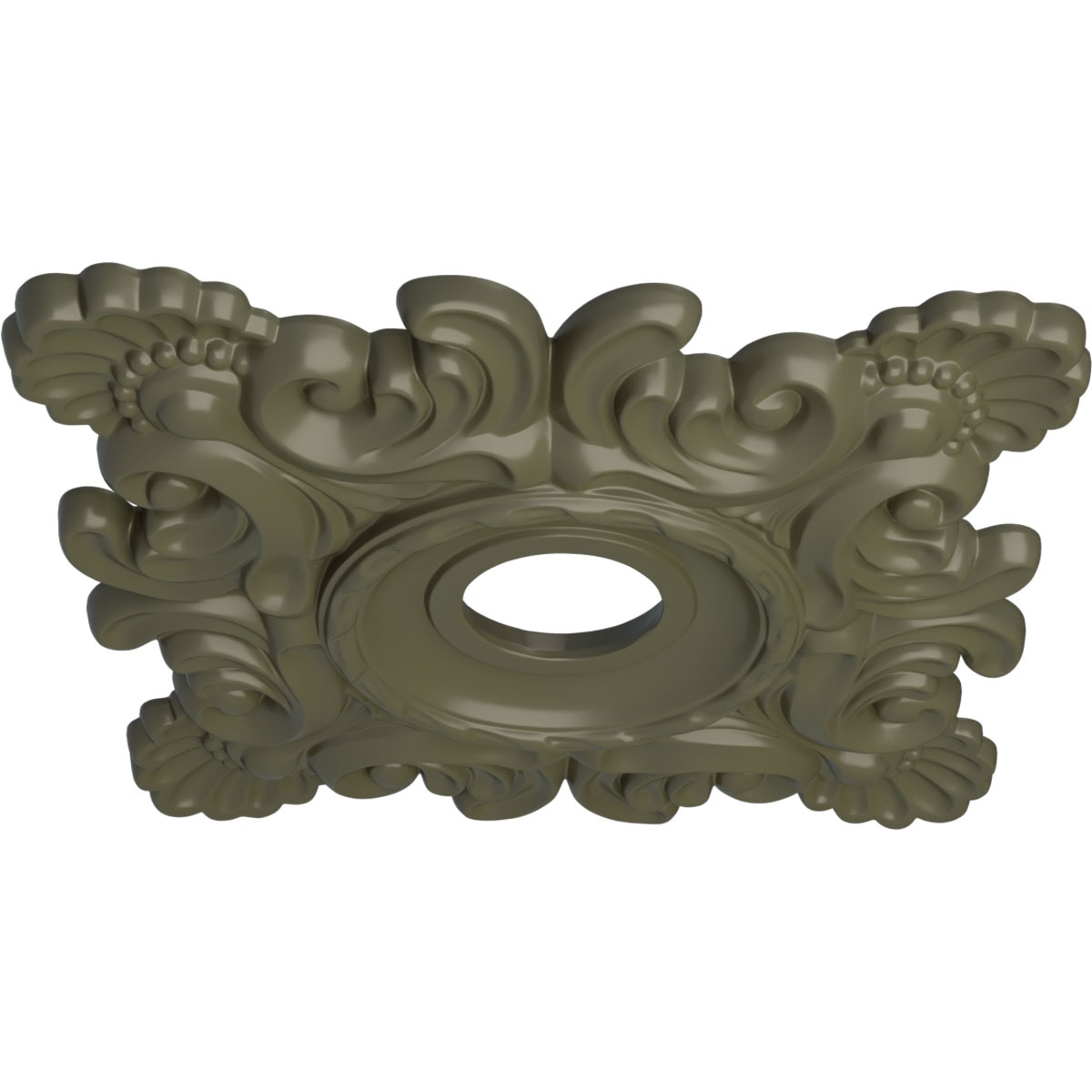 Ekena Millwork CM18CRPTF Ceiling-Medallions - View #2