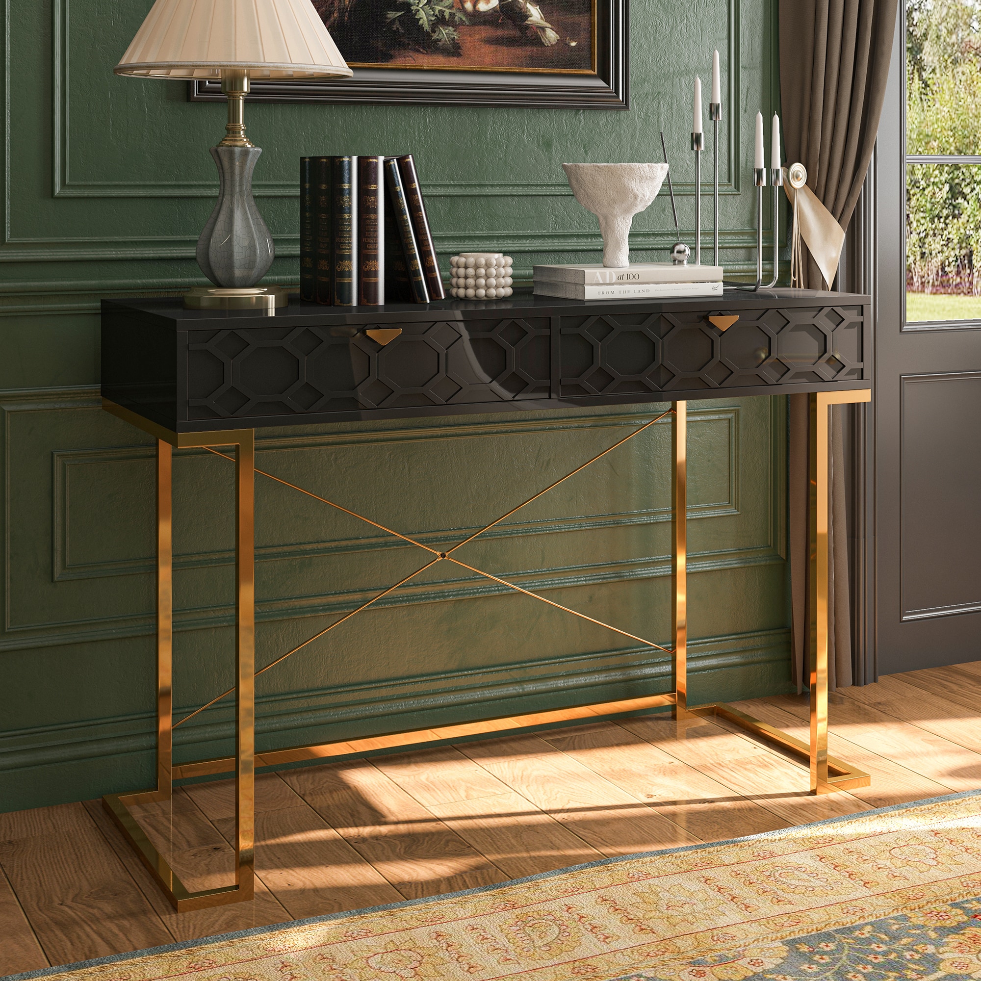 Clihome CL-DK1-BK Console-Sofa-Tables - View #7