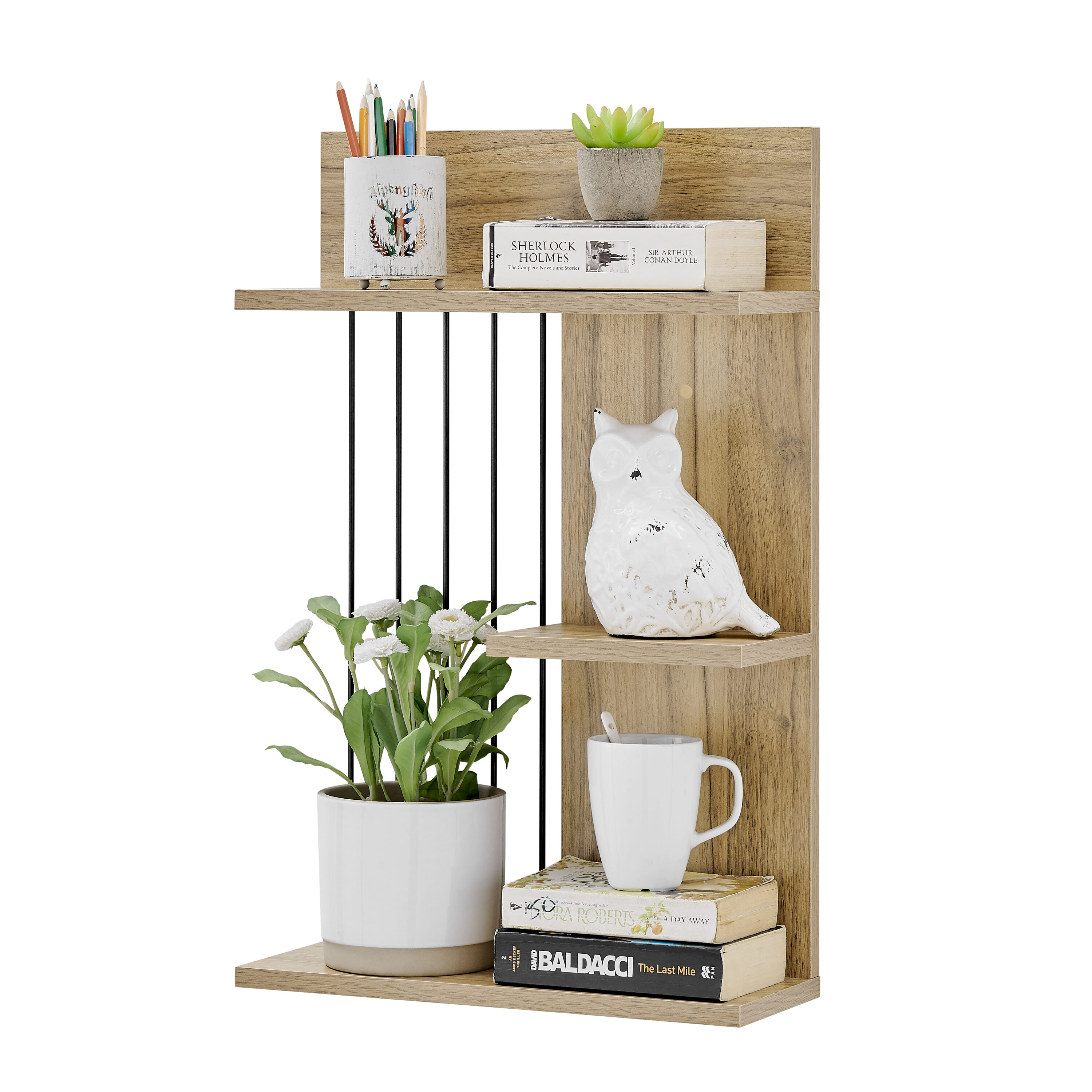 Danya B. XF22224CNT Wall-Mounted-Shelving - View #9