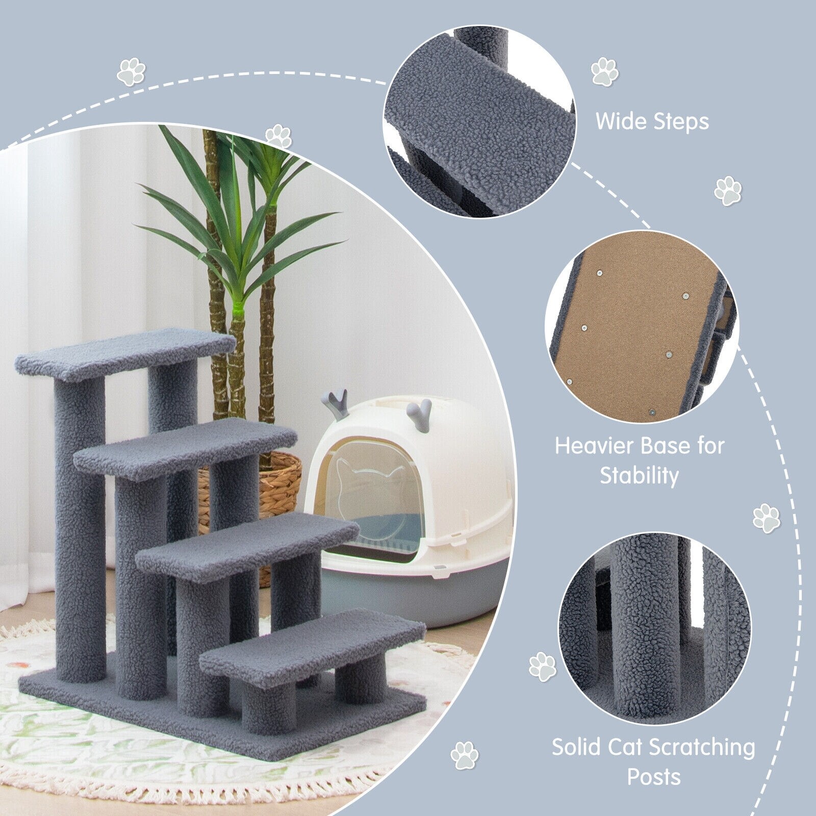 LIVIZA PTG7174GR Pet-Steps - View #7