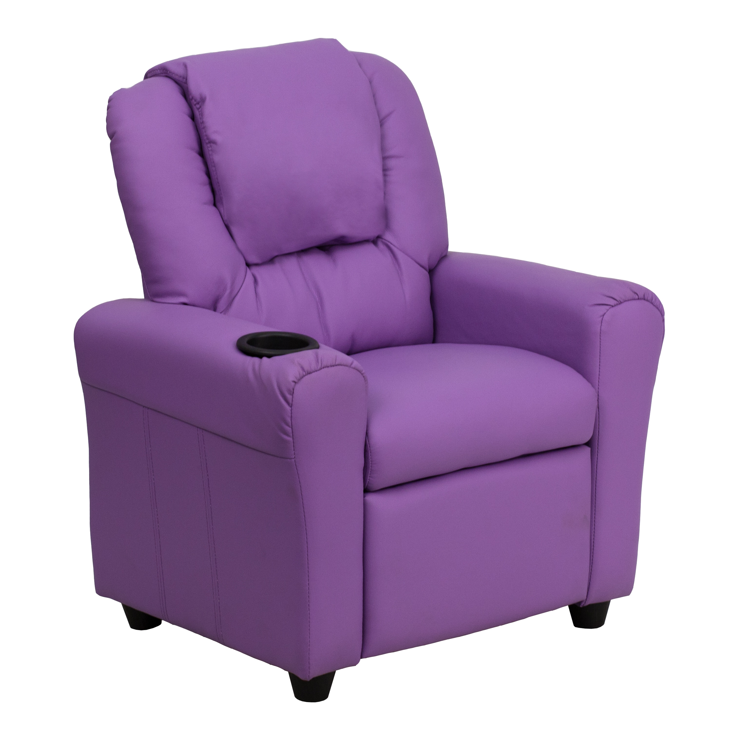 Flash Furniture 847254019033 27-in Lavender Vinyl Upholstered Kids Accent Chair