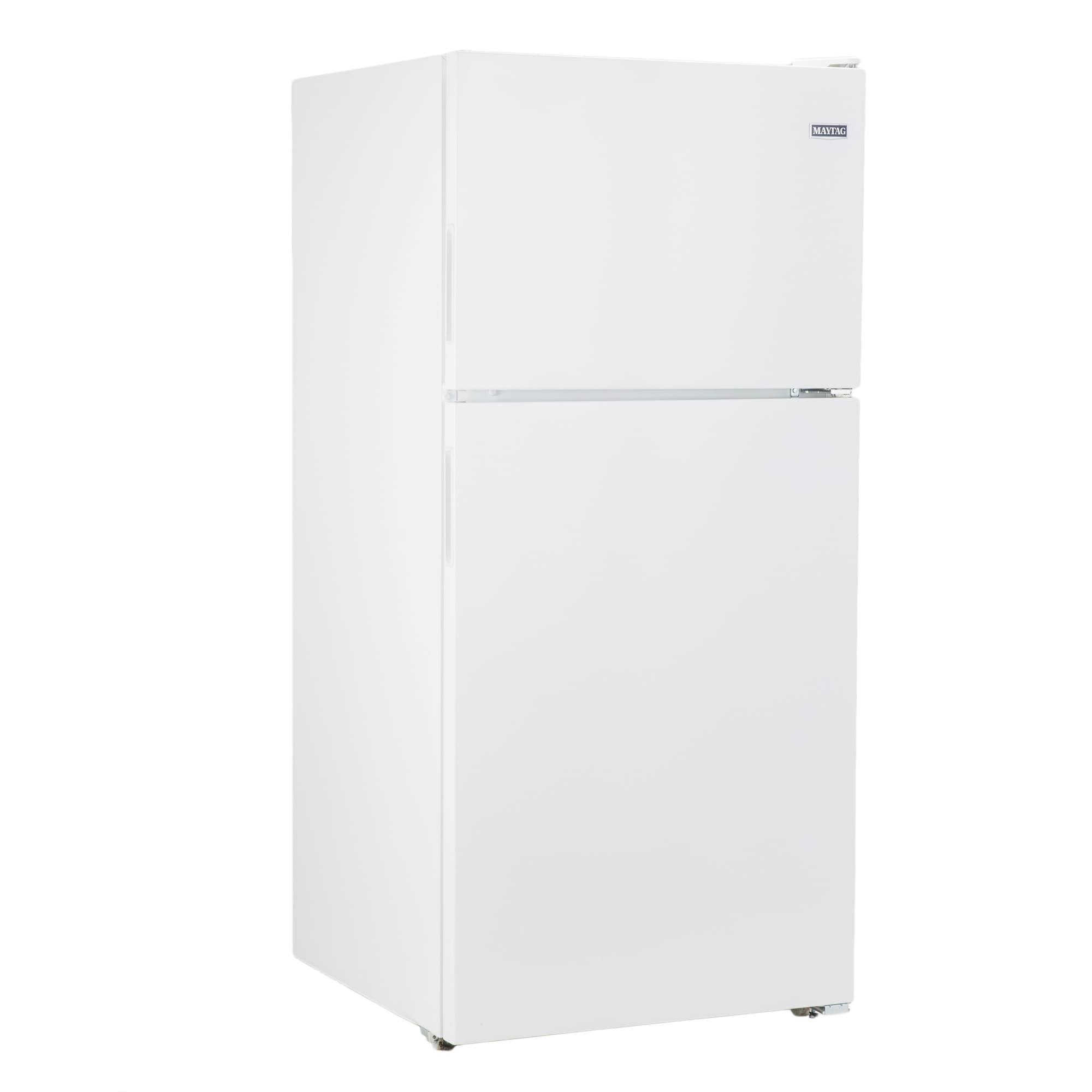 Maytag 18 cu. ft. Top Freezer Refrigerator in White MRT118FFFH