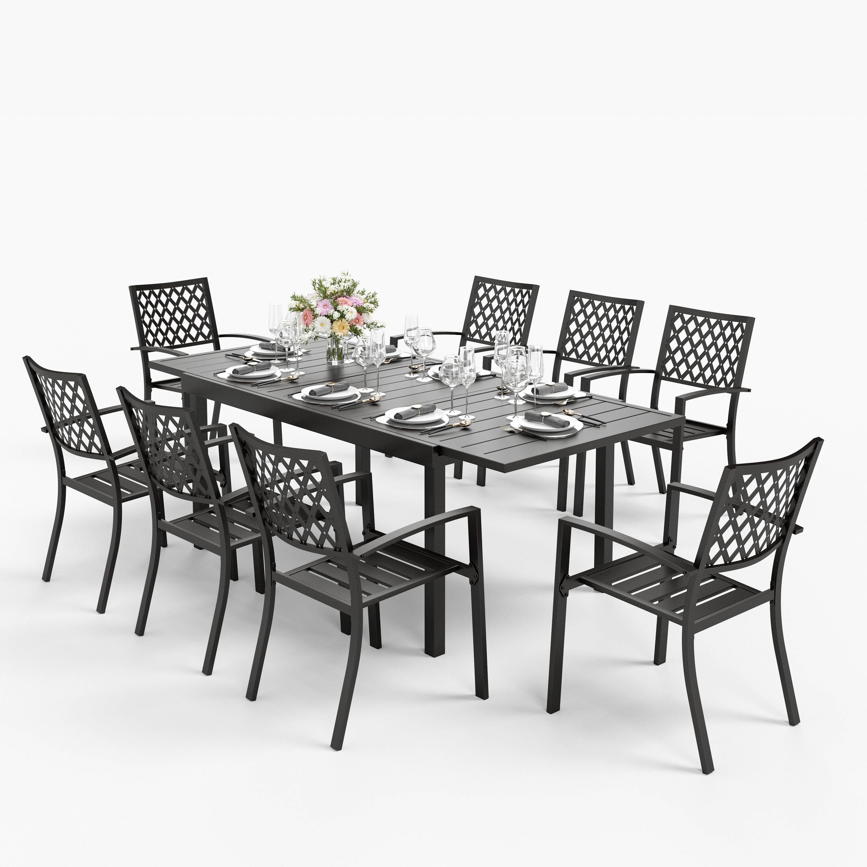Sunshine Valley TC9-059-137 Patio-Dining-Sets - View #2