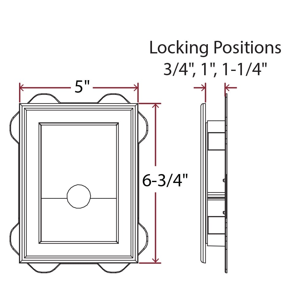 Builders Edge 130130003097 Mounting-Blocks - View #5
