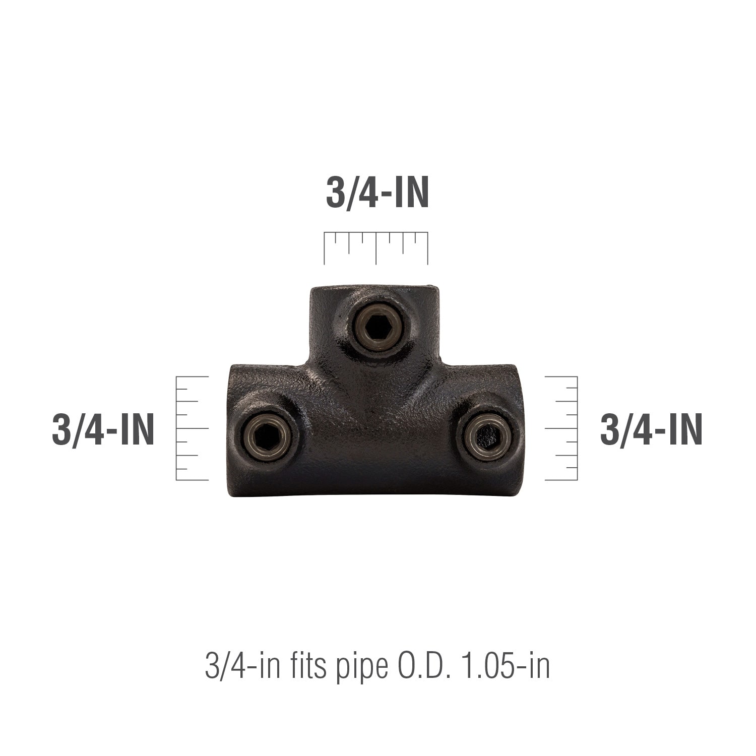 SteelTek 680-404HC Structural-Pipe-Fittings - View #3