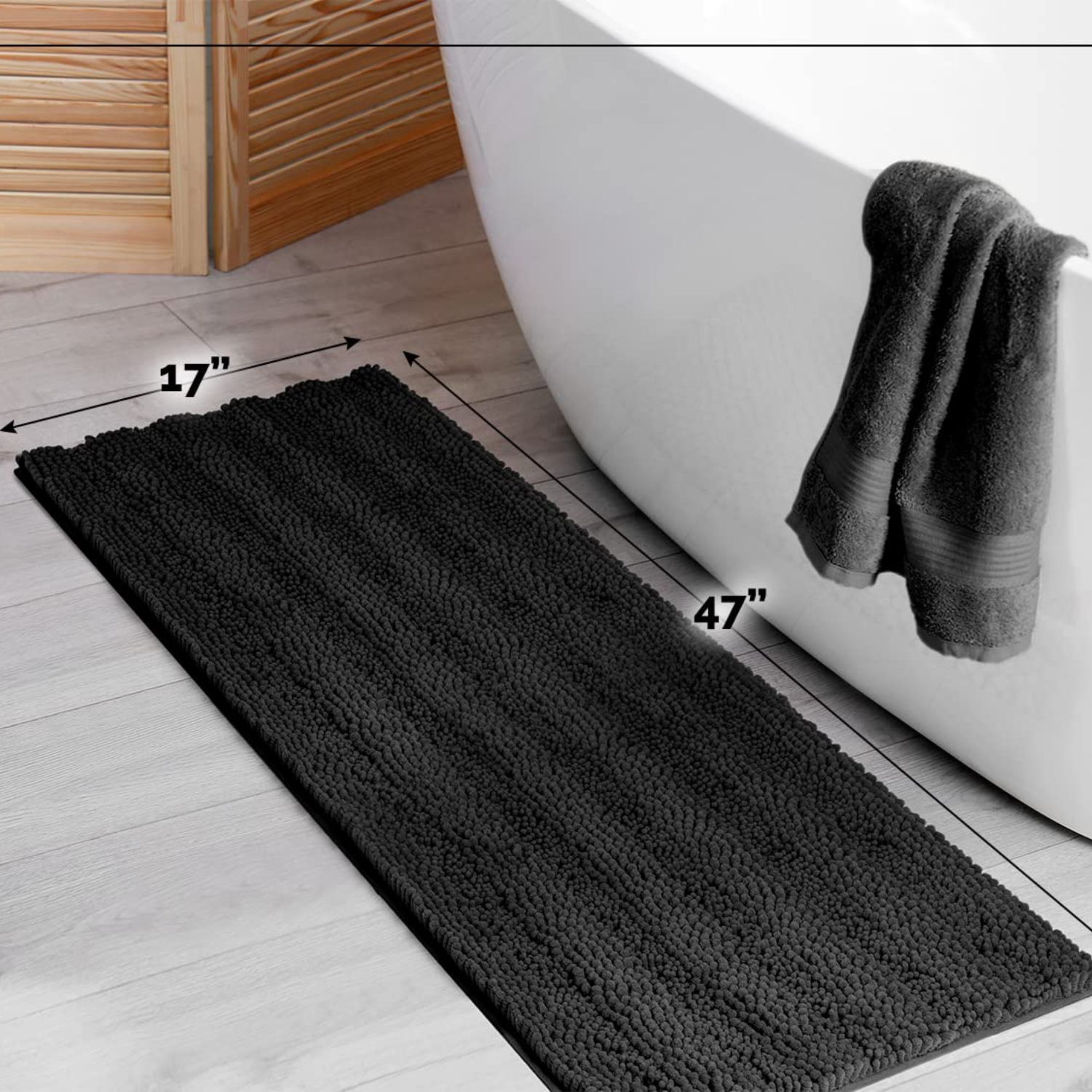 Zulay Kitchen X002R8YLRR Bath-Rugs - View #6