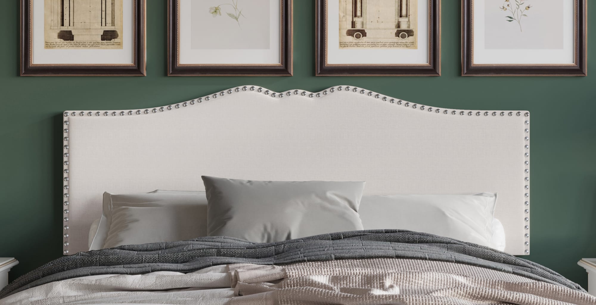CasePiece C8375QUHB-WGY-LN Upholstered-Headboards - View #2