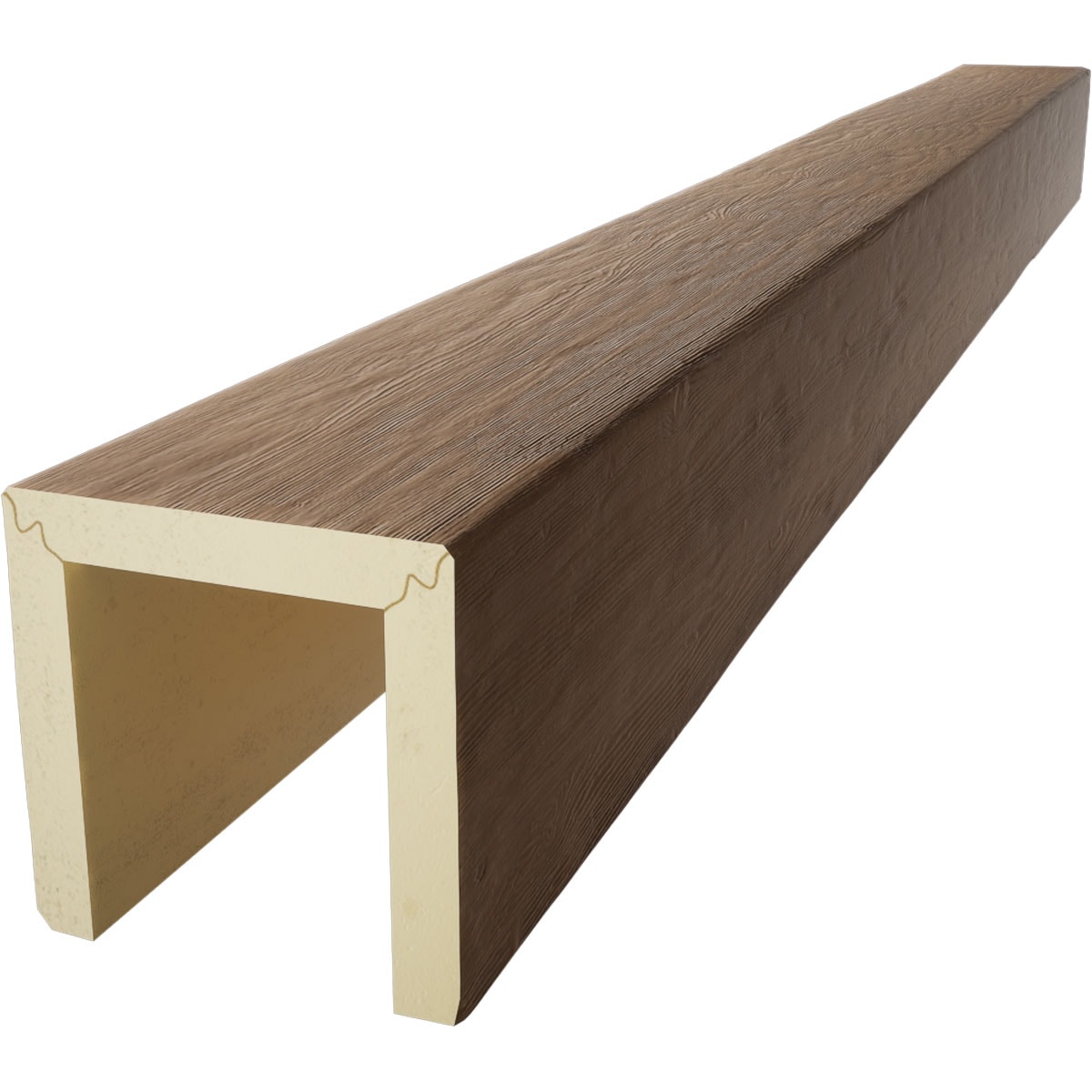 Ekena Millwork BMRS3C0120X100X120TF Faux-Beams - View #5
