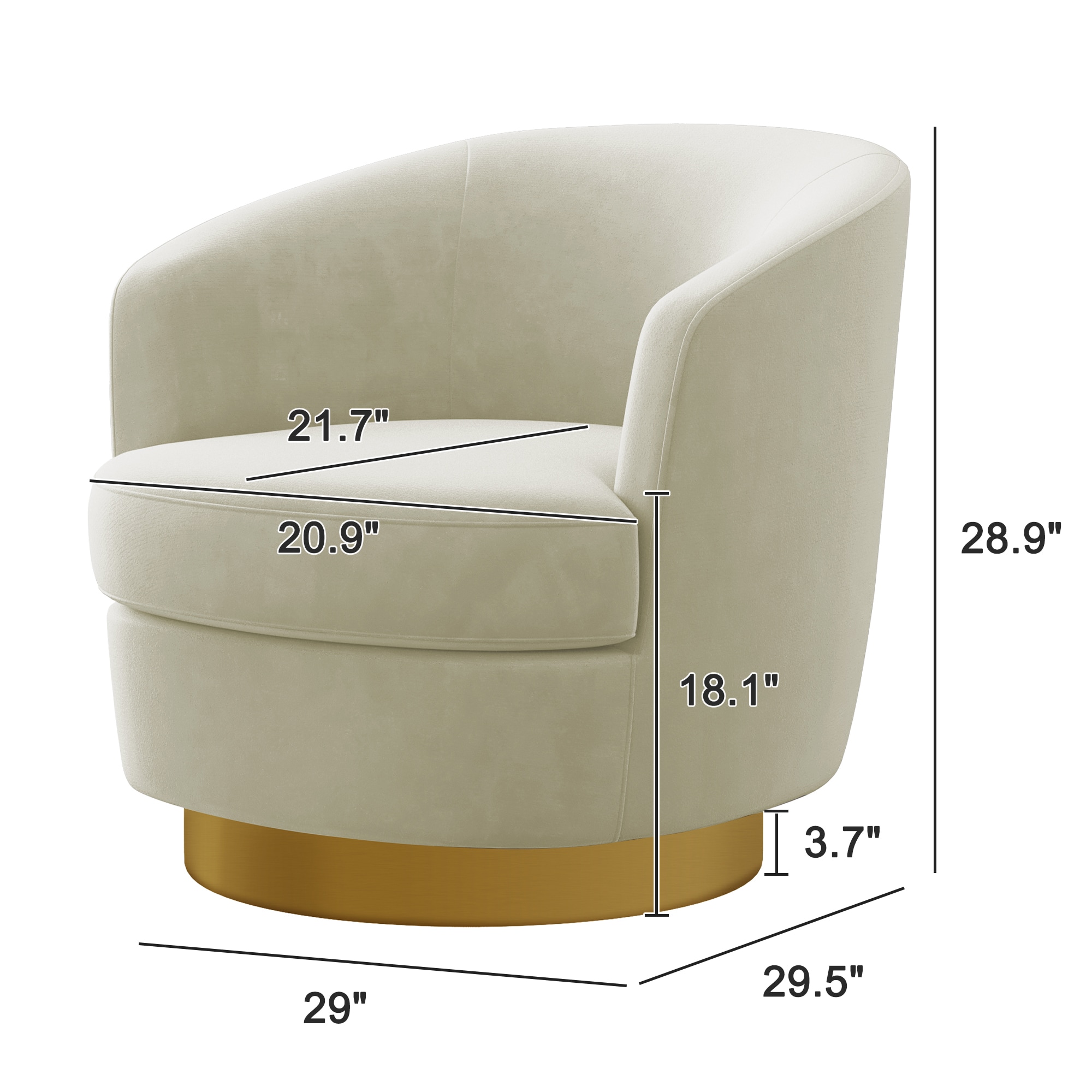 JEAREY JE-XHL-WH-K chairs - View #3