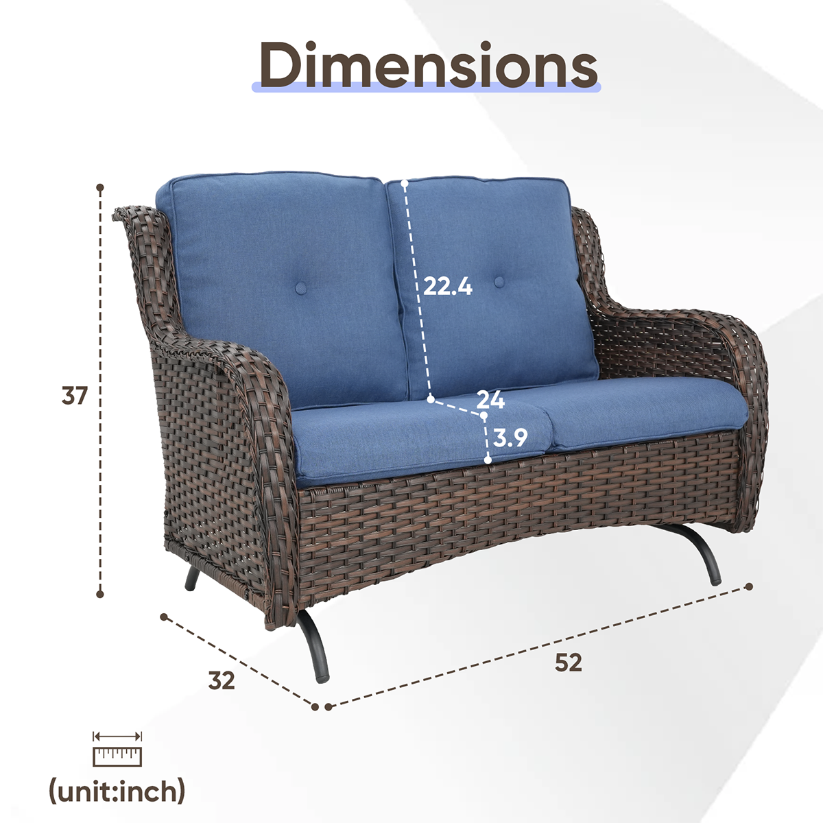 Rilyson FS038GL-1 Patio-Sofas-Daybeds - View #8