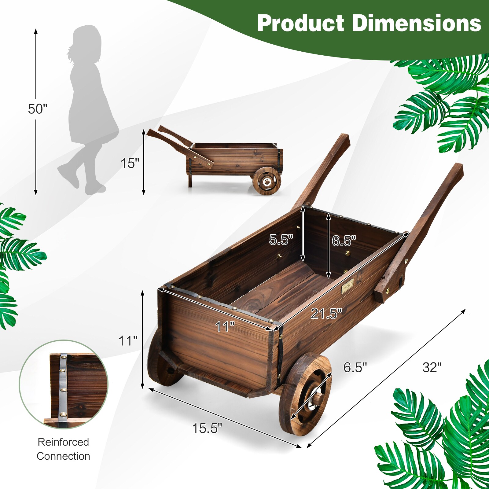 Slickblue D-CO-FC9293TG Yard-Carts - View #7