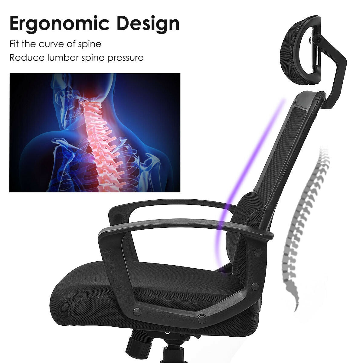 CASAINC WF-HYSN-63774 Office-Chairs - View #3