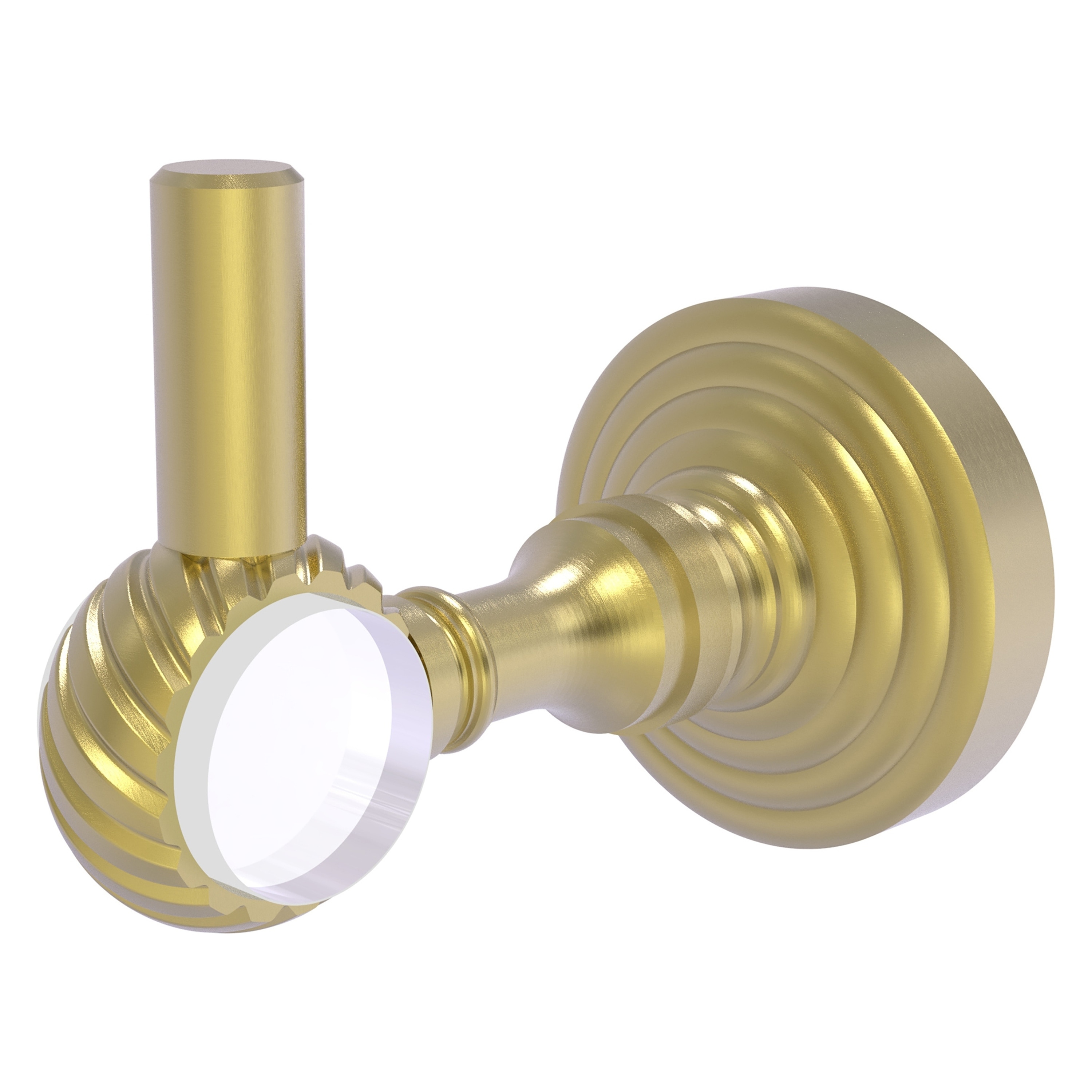 Allied Brass PG-20T-SBR Pacific Grove Satin Brass Single -Hook Wall mount Towel Hook