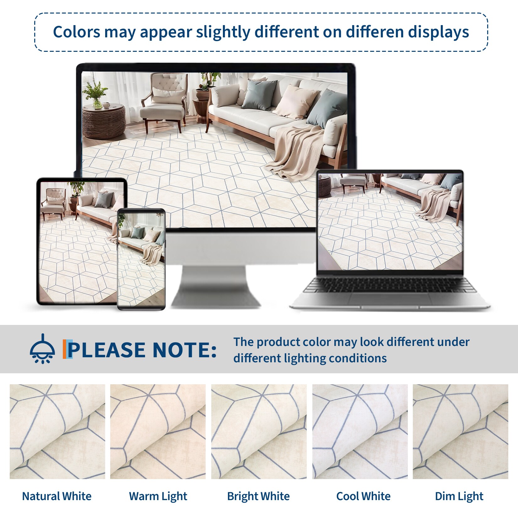 Qeetex SUNNY-PHK-34LBGXNR rugs - View #9